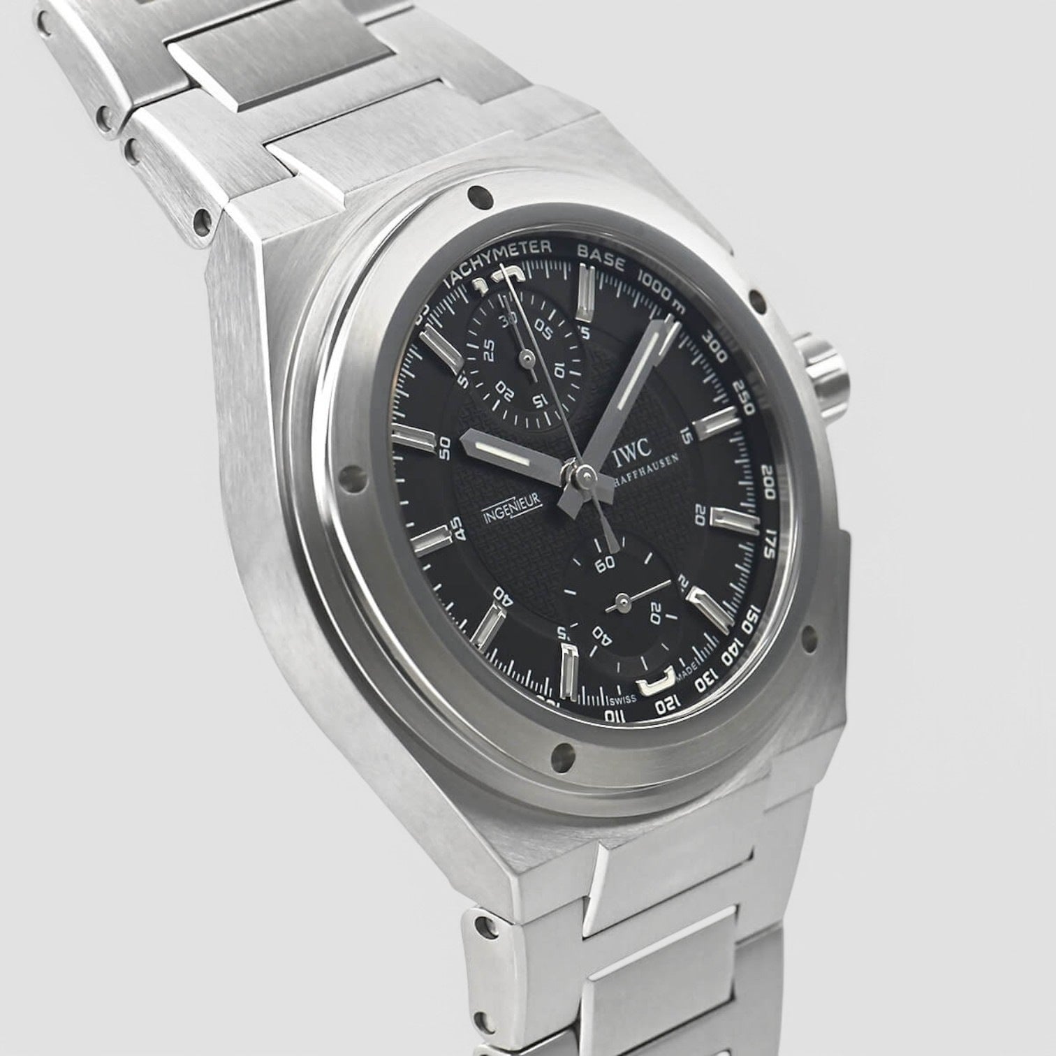 Ingenieur Chronograph SS / SS Black Dial
