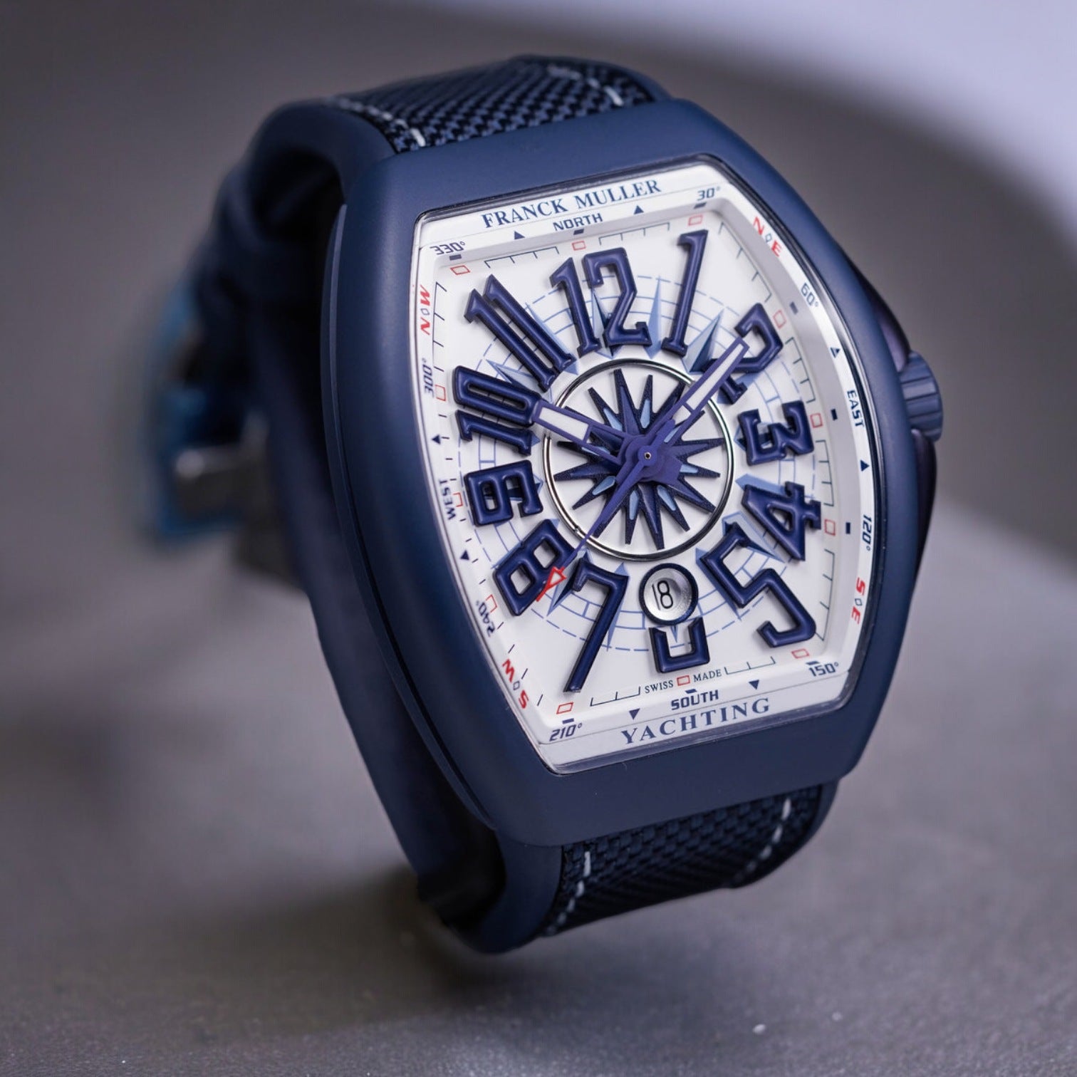 Vanguard YACHTING BLUE CERAMIC WHITE DIAL