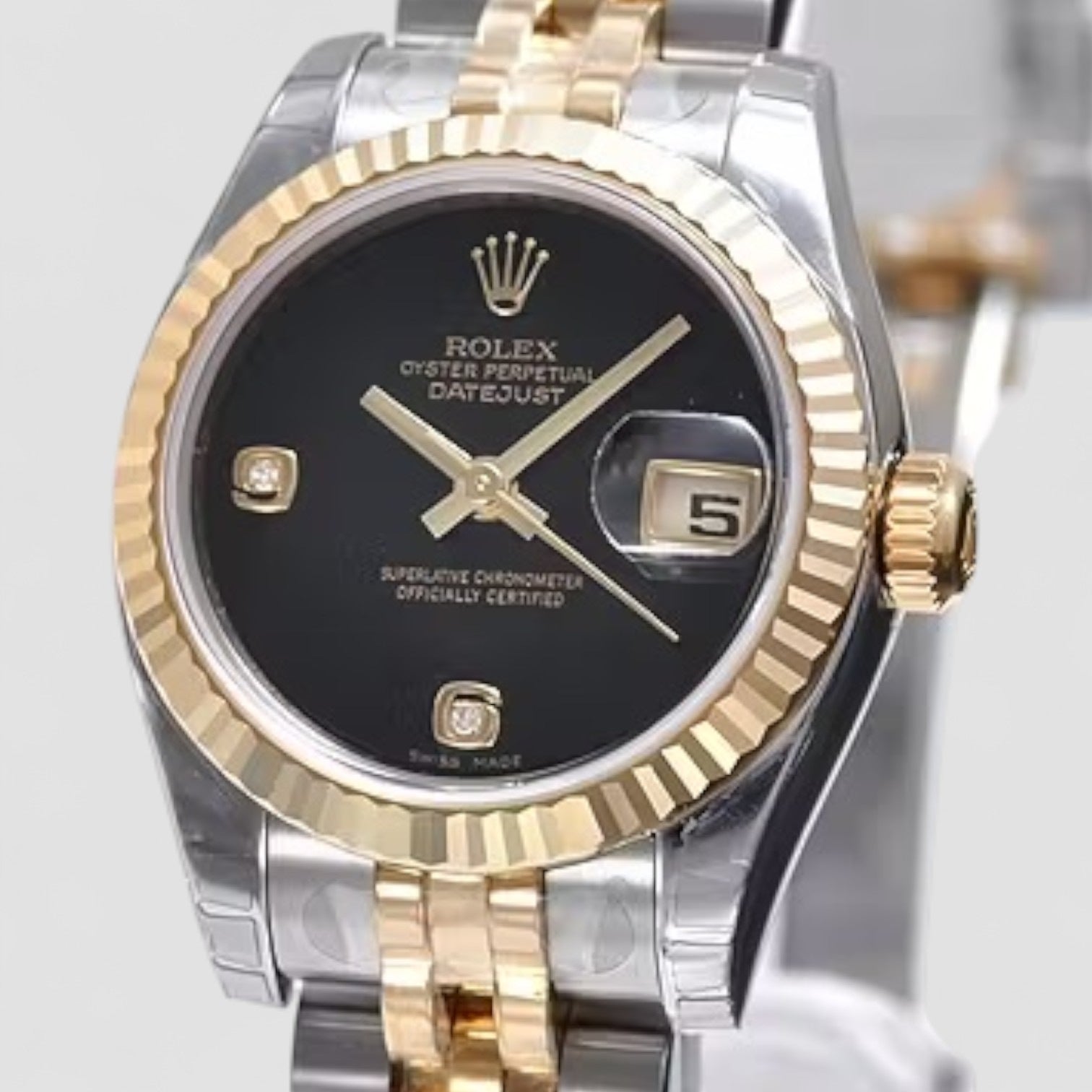 "Onyx dial" Datejust Yellow Gold Black Dial