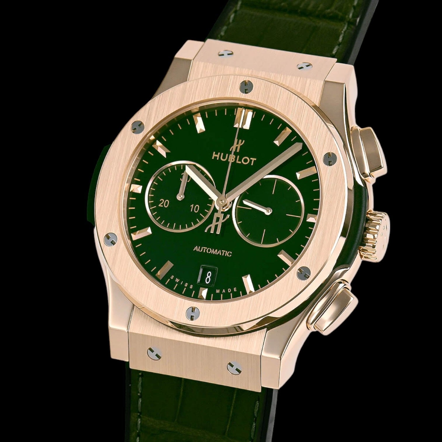 Classic Fusion Chronograph King Gold Green 42 mm