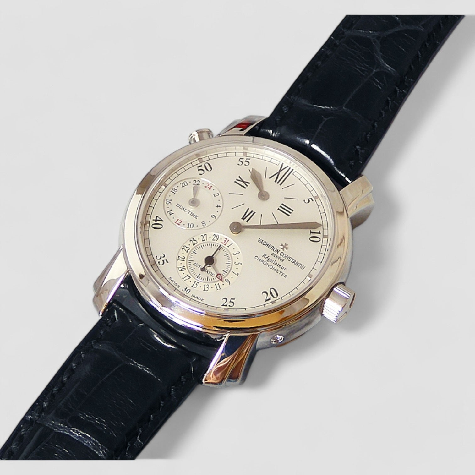 Malte Dual Time Regulator Mens Watch