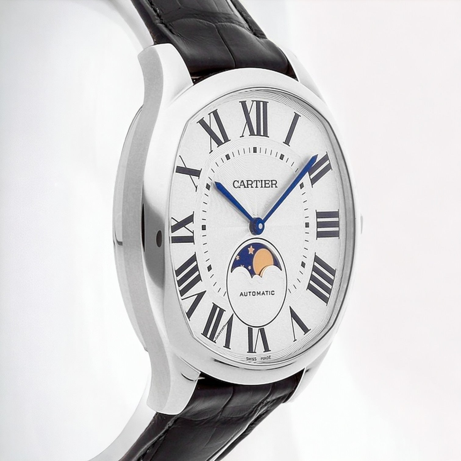 Drive de Cartier Moon Phases – A Sophisticated Unisex Timepiece