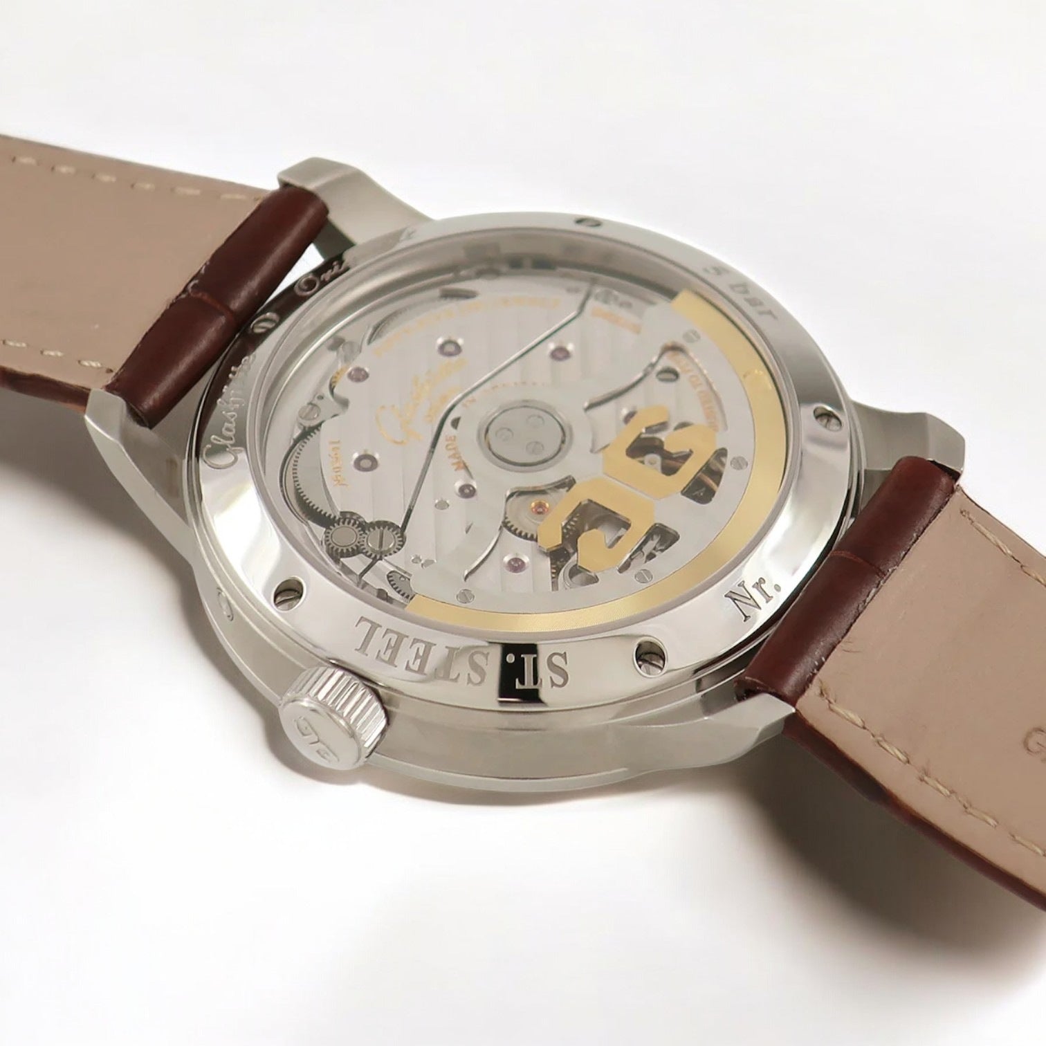 Senator Panorama Date Moon Phase 40 mm