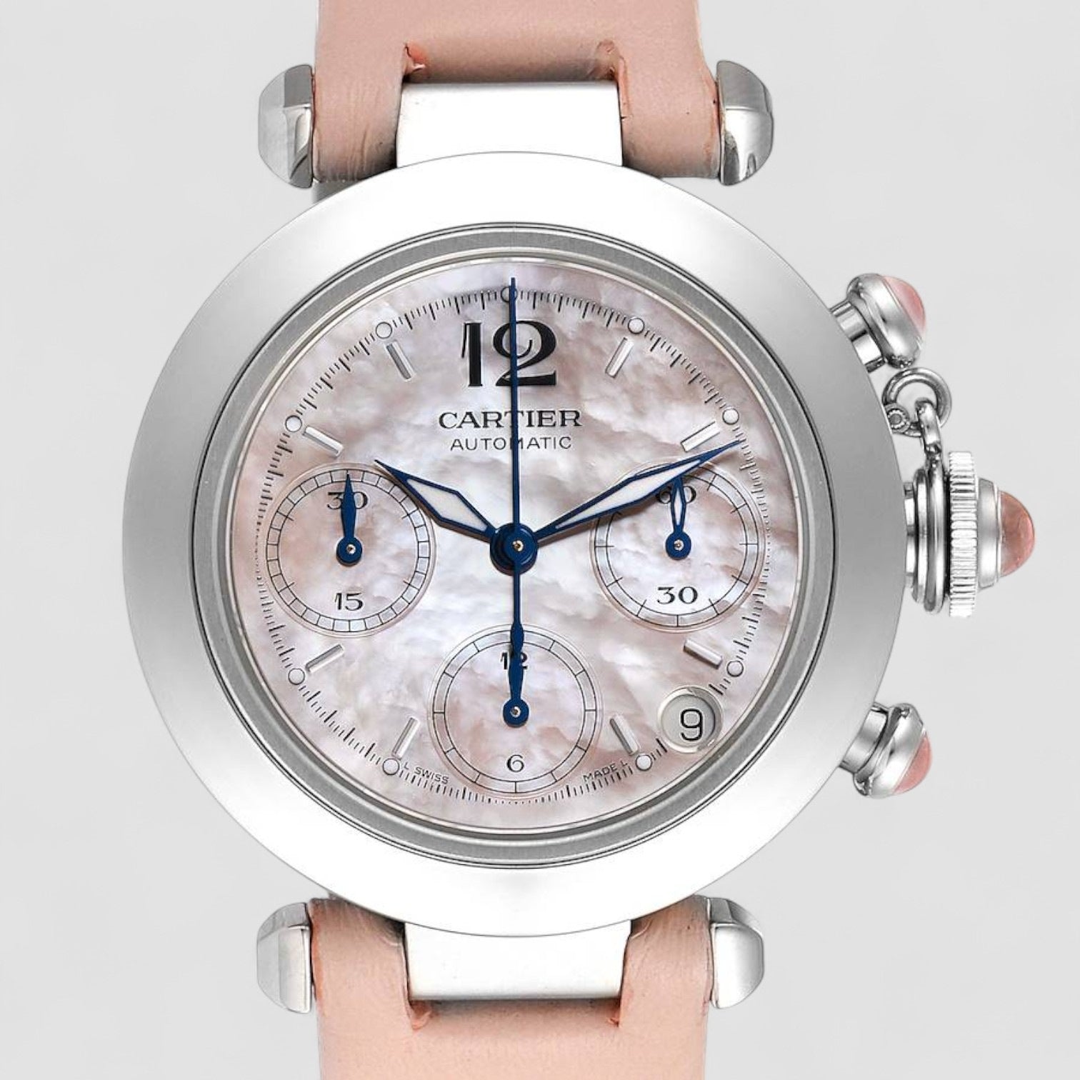Pasha C Christmas Limited Edition MOP Steel Ladies Watch