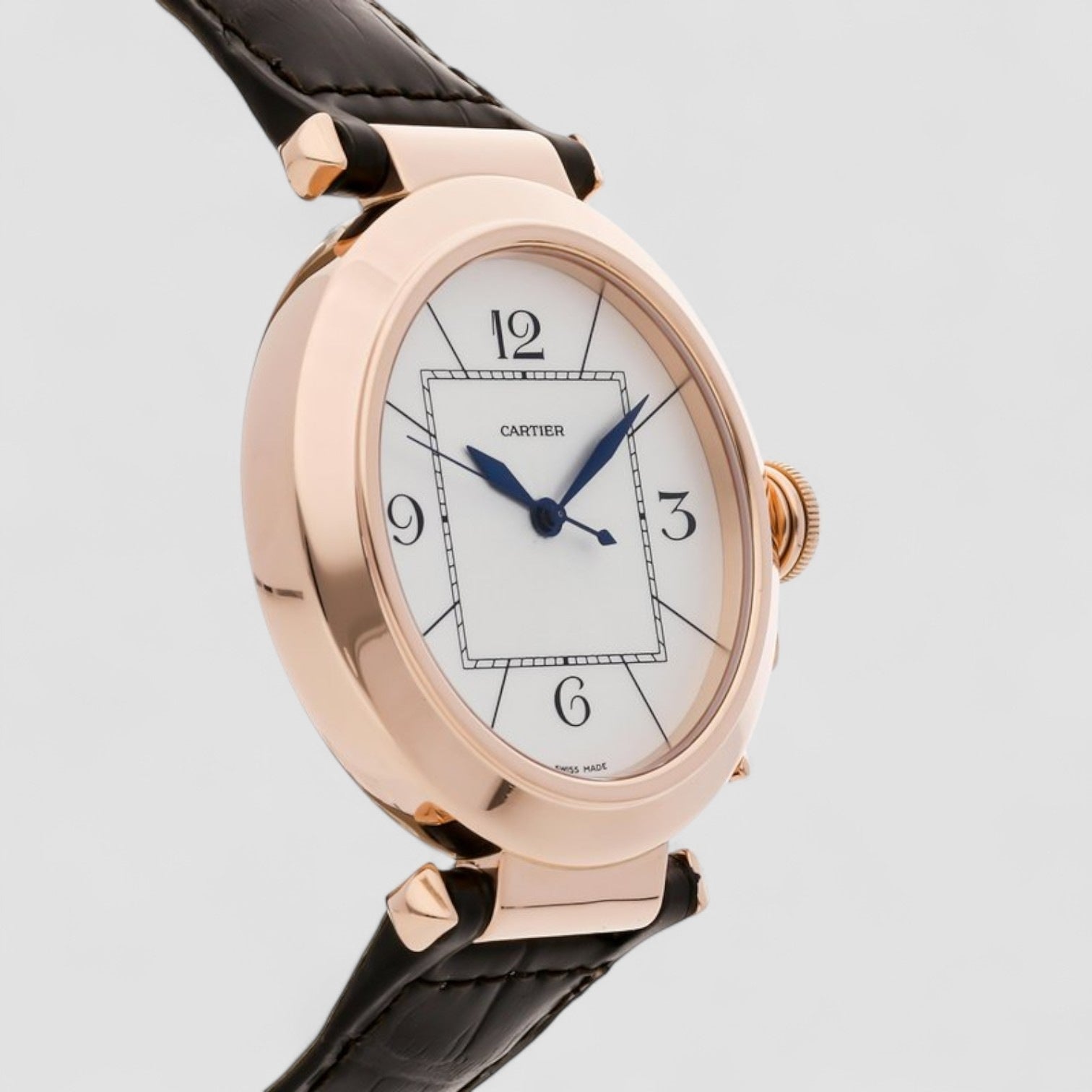 Pasha 18K Rose Gold Mens Watch