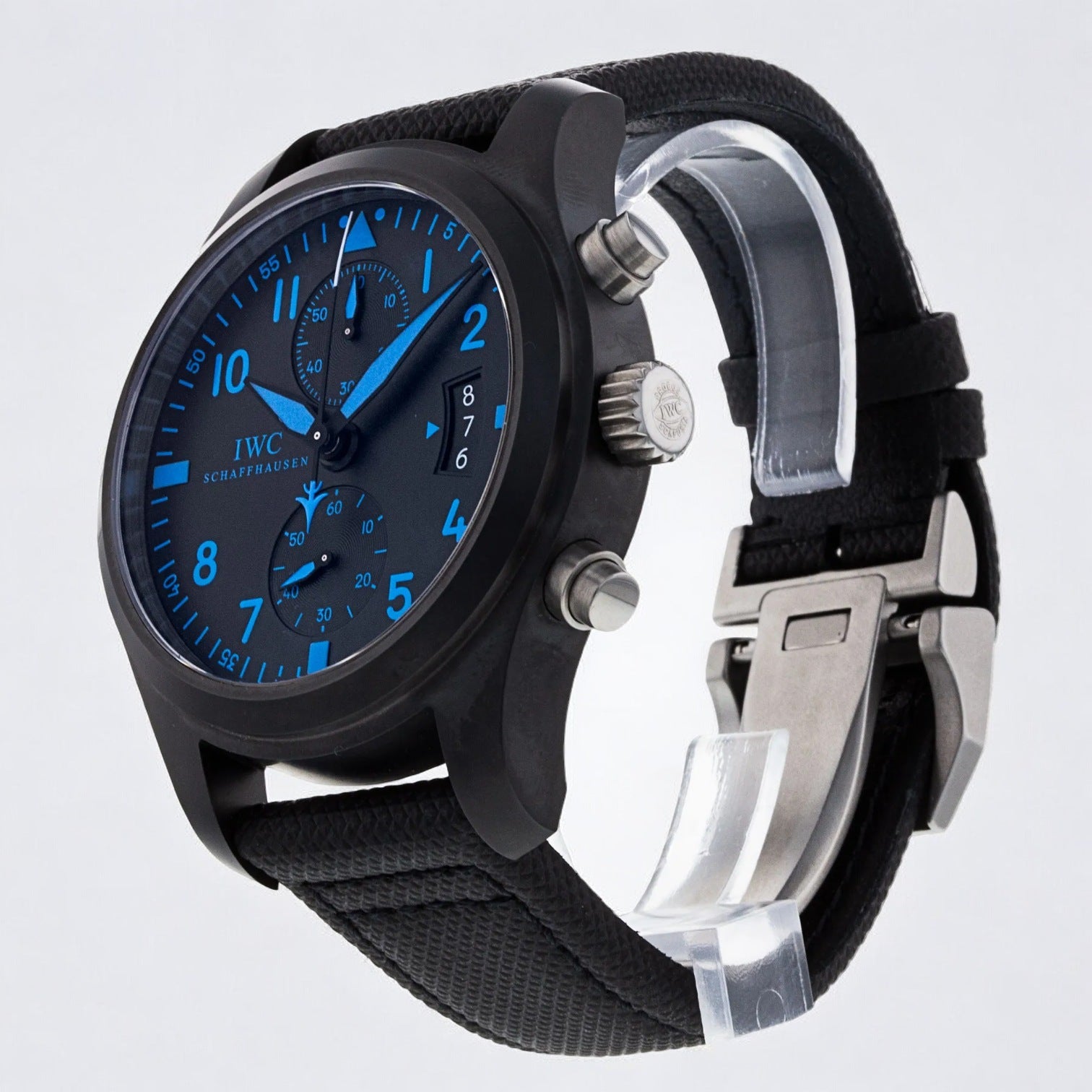 Pilot Chronograph Top Gun BOUTIQUE LIMITED EDITION AUTOMATIC CHRONOGRAPH 46MM BLUE INDEX W