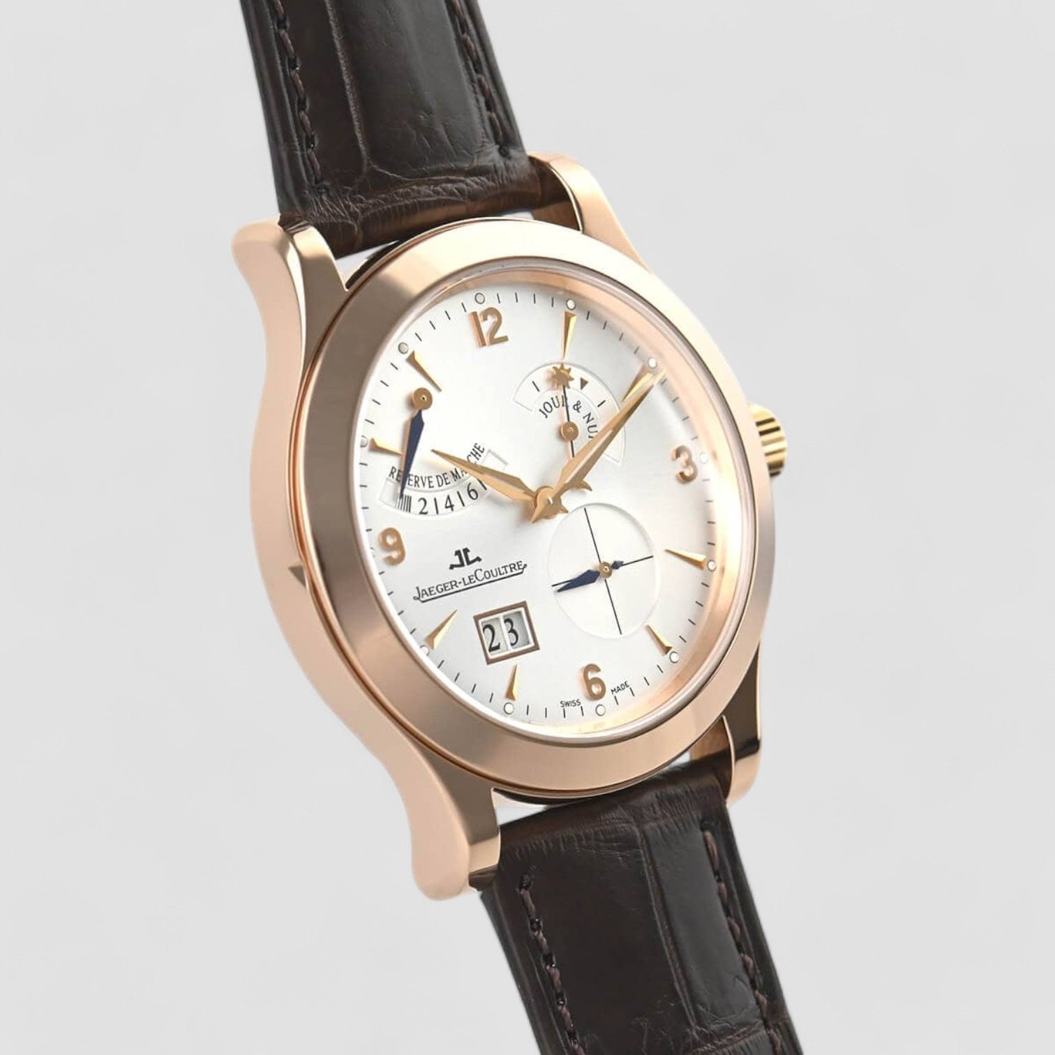 Master 8 Days 18k Rose Gold
