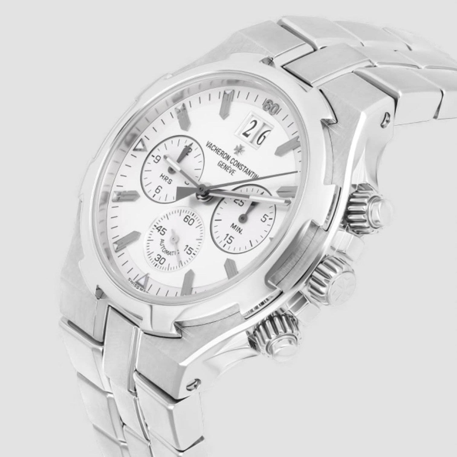 Overseas Chronograph Silver Dial