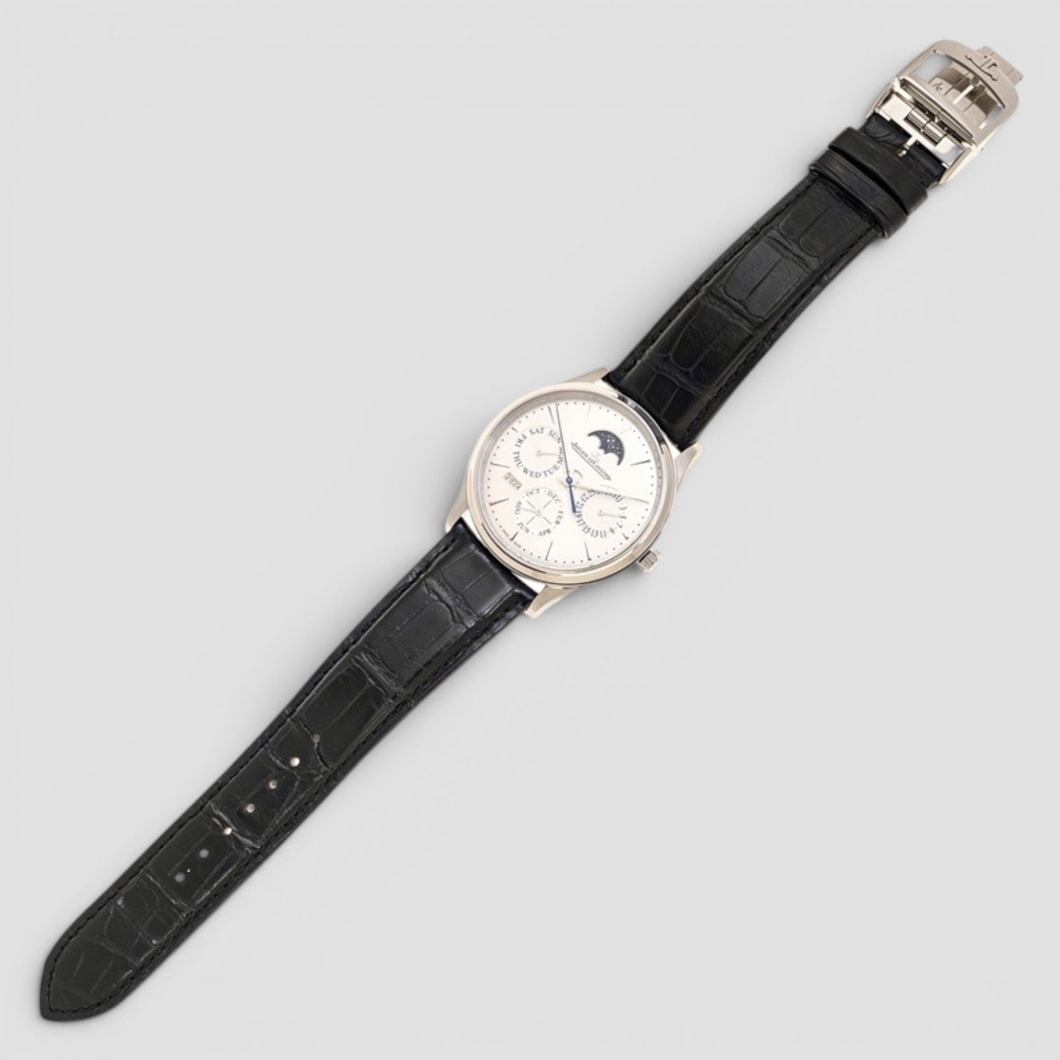 Master Ultra Thin Perpetual Calendar SS Silver Dial