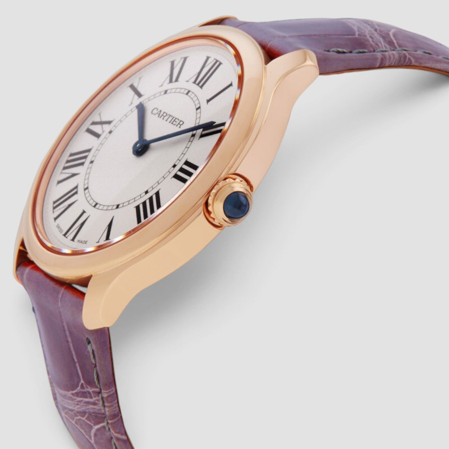 Ronde Louis Cartier 36mm 18K Rose Gold Champagne Dial