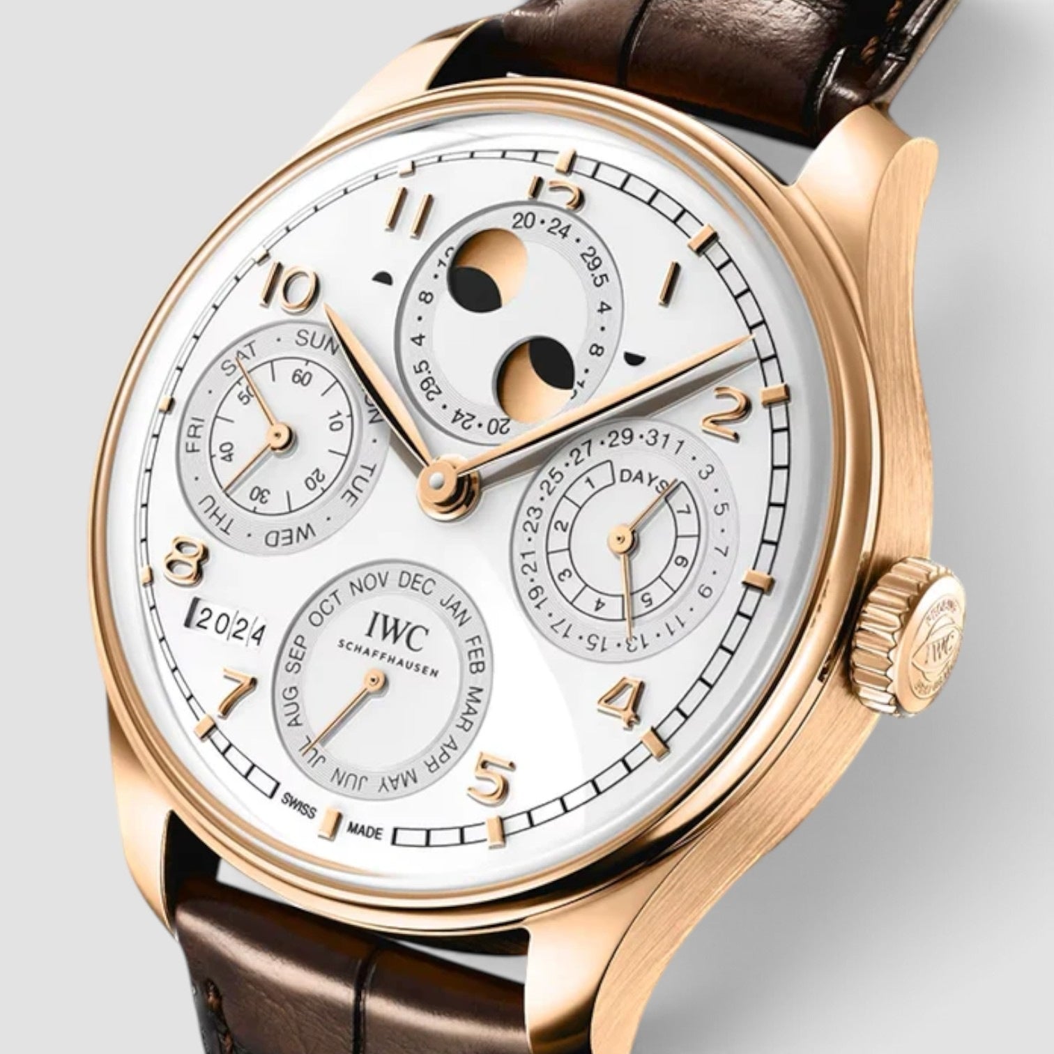 Portugieser Perpetual Calendar Moon Phase 44mm Rose Gold