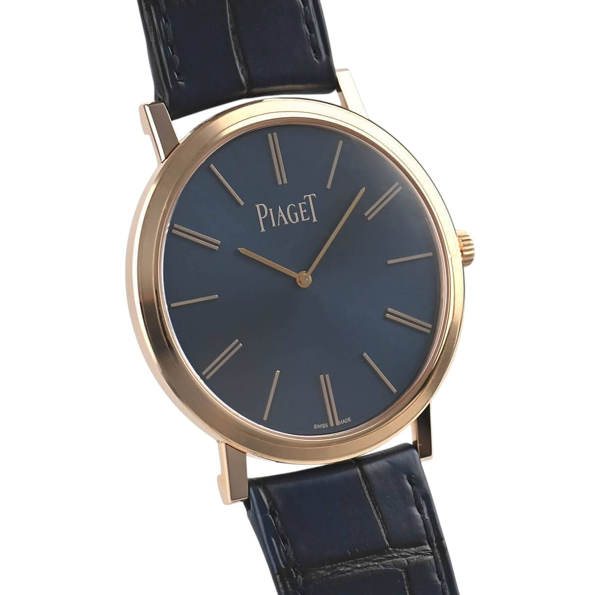 Altiplano 38mm Hand-Wound Blue & Pink Gold