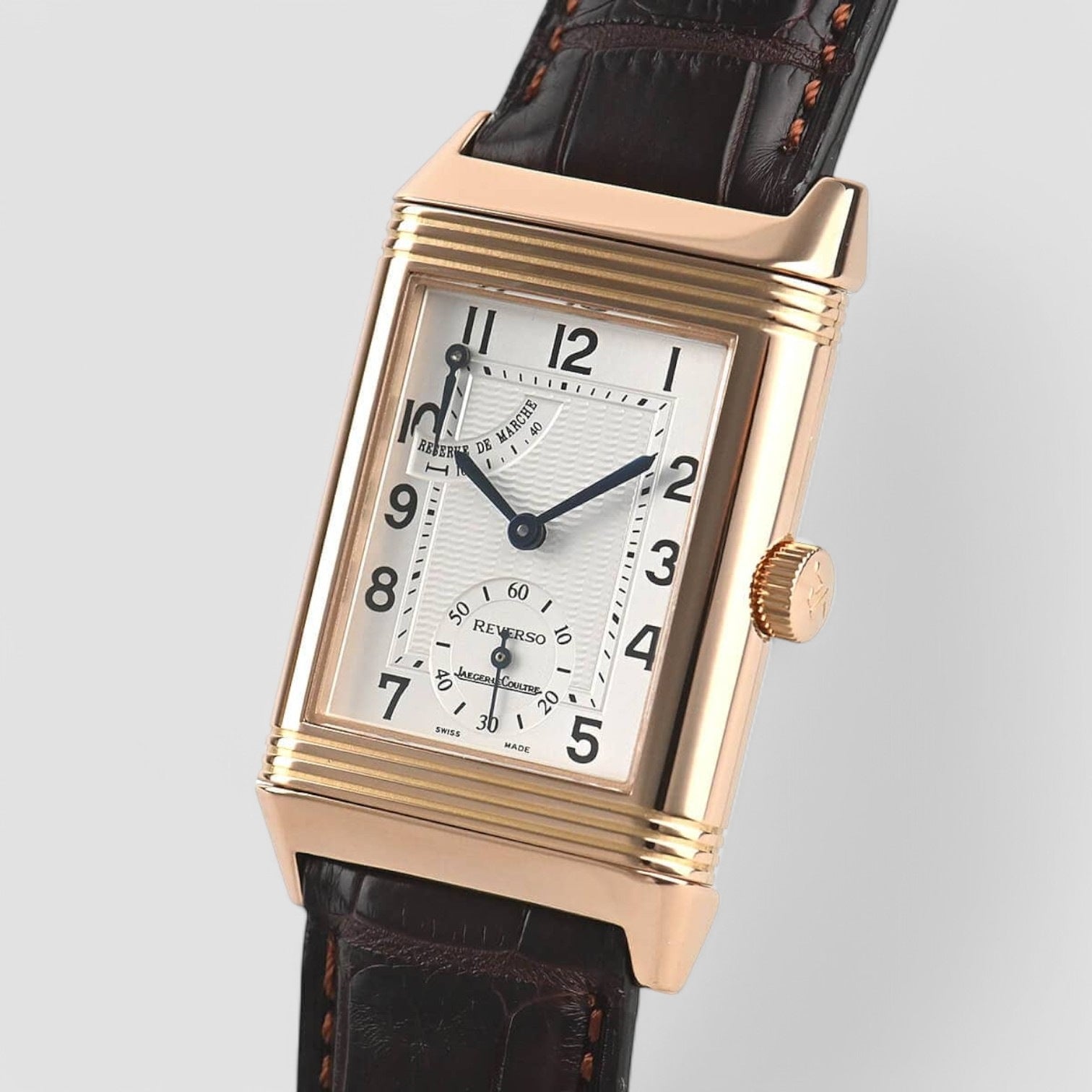 Reverso Rose Gold Mens Watch