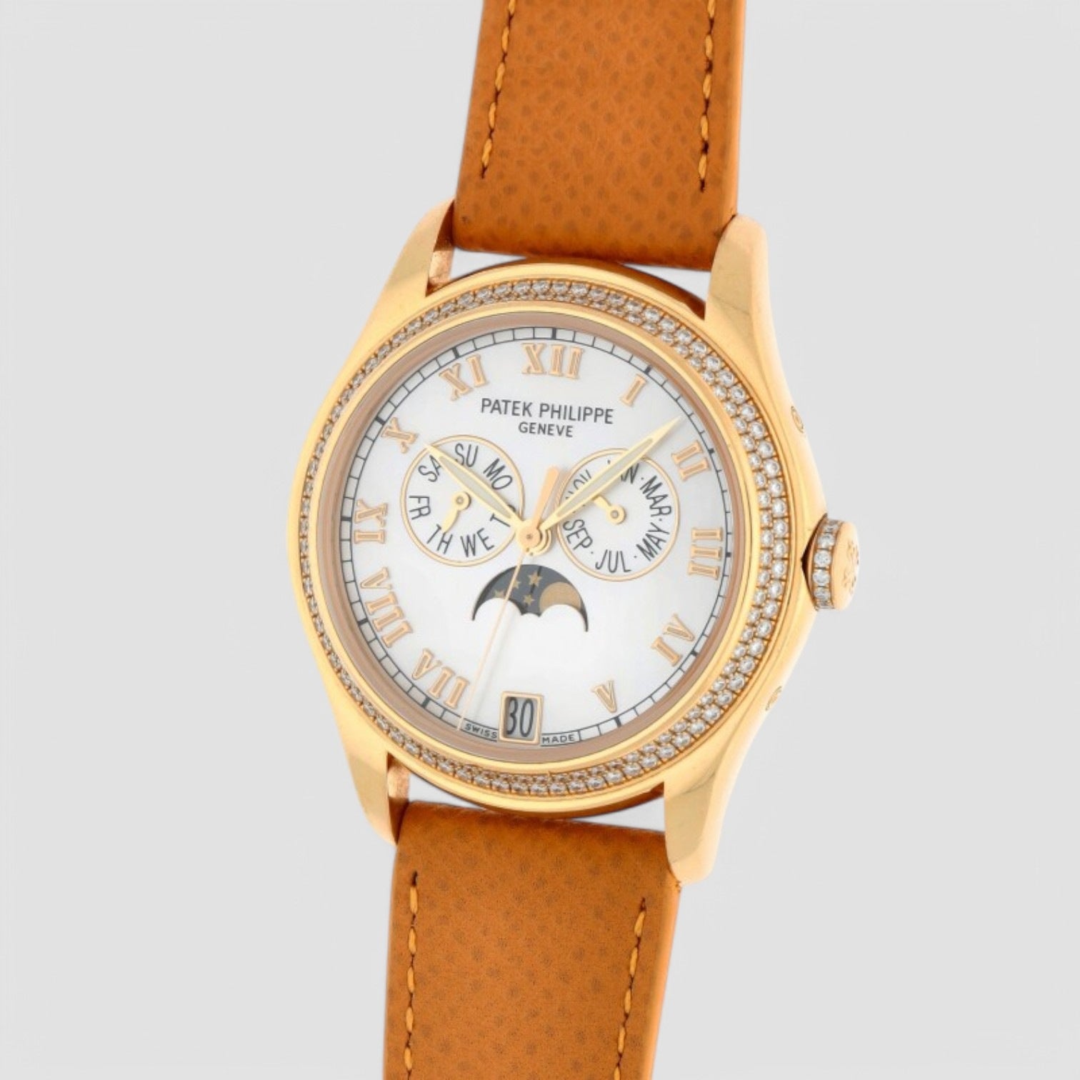 Annual Calendar 18K YG 37mm