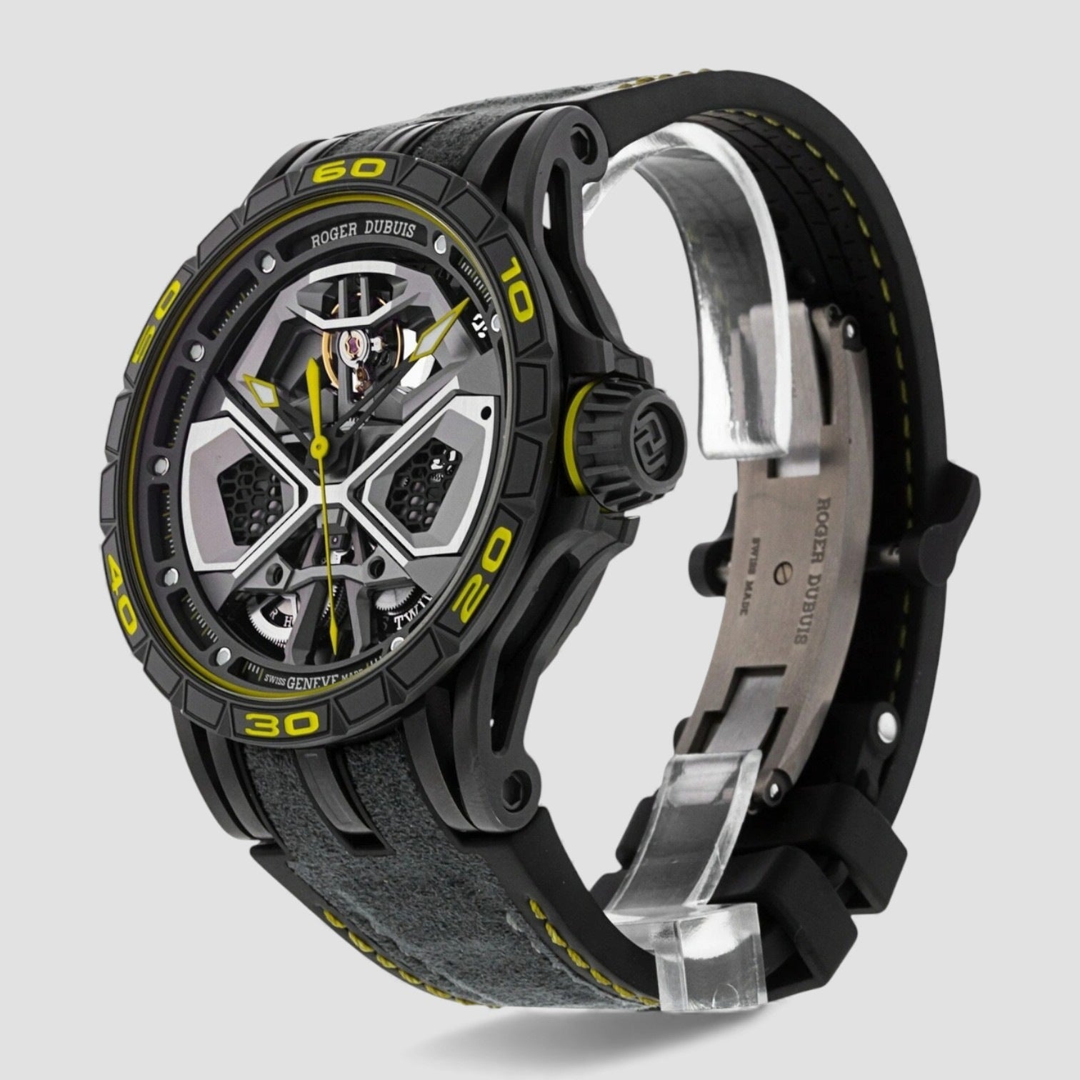 Excalibur Huracán Performante Black Dial 45mm