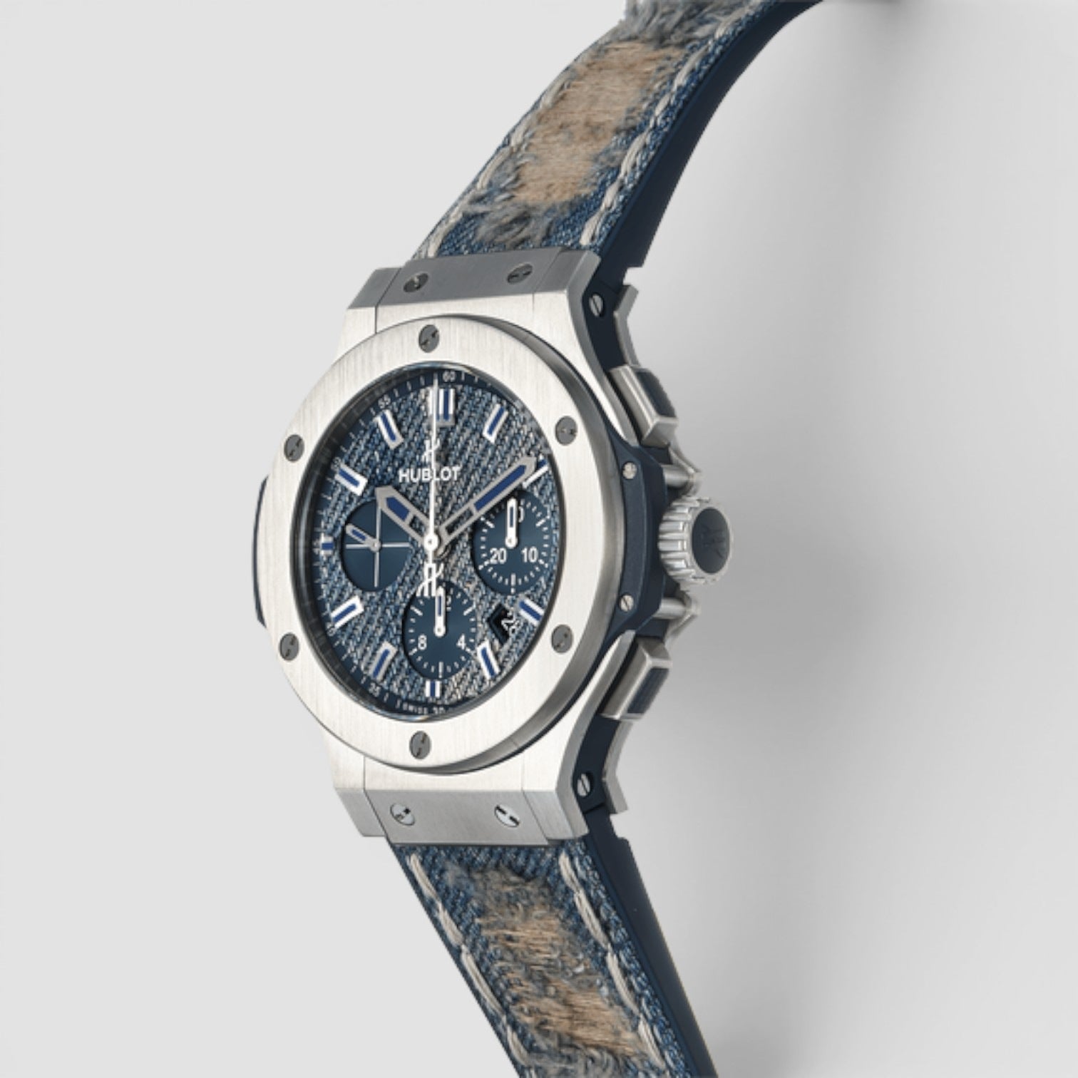 Big Bang Jeans Chronograph 44mm Blue Dial