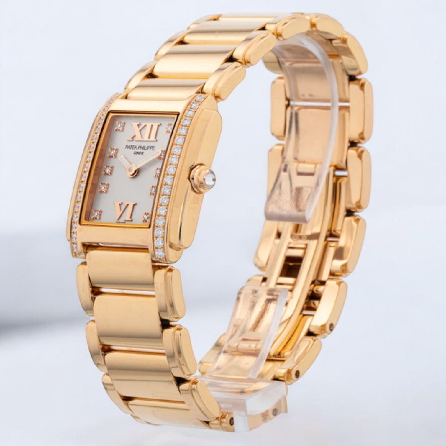 Ladies Twenty 4 18K Rose Gold / Diamond Dial