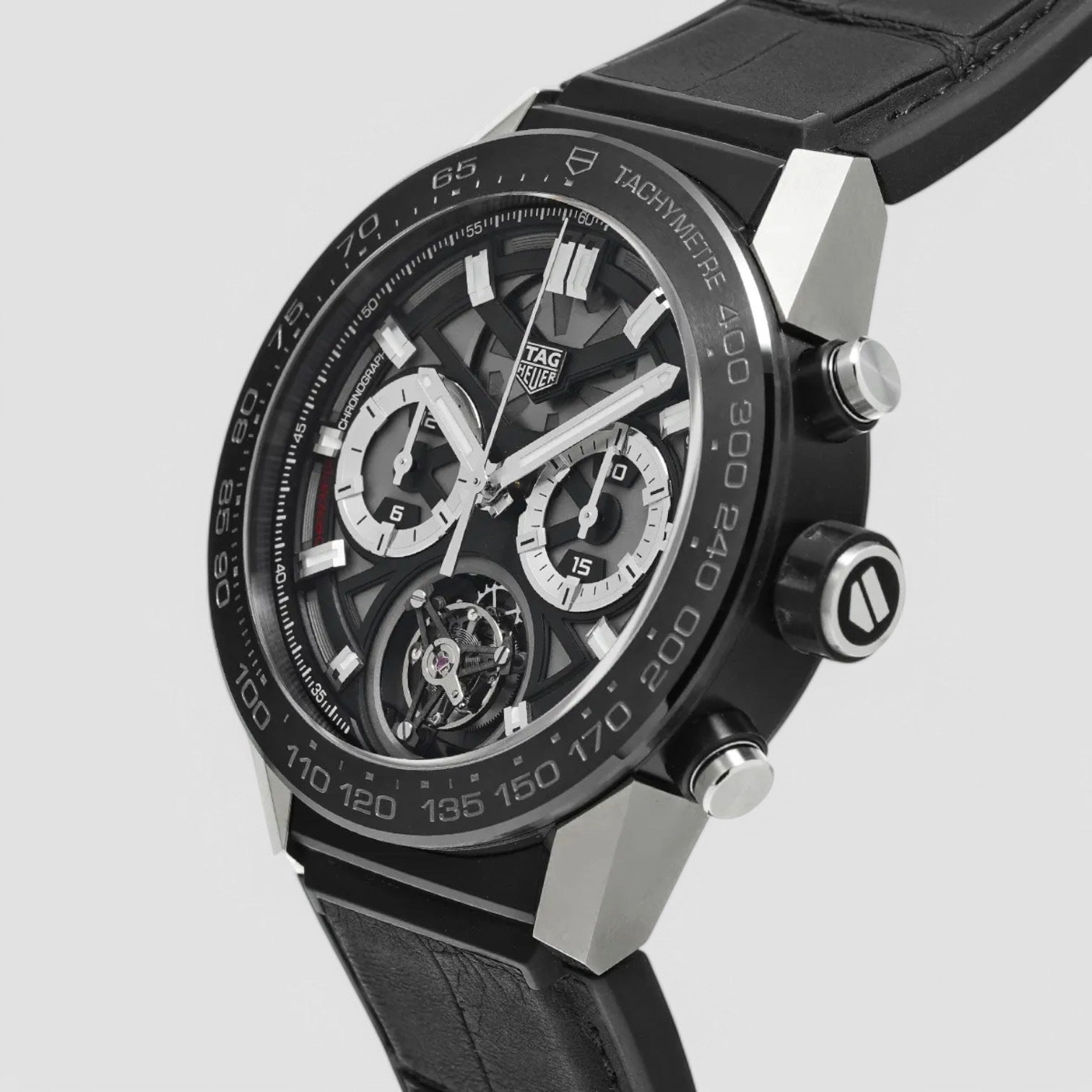 Carrera Calibre HEUER 02T Tourbillon Chronograph 45mm