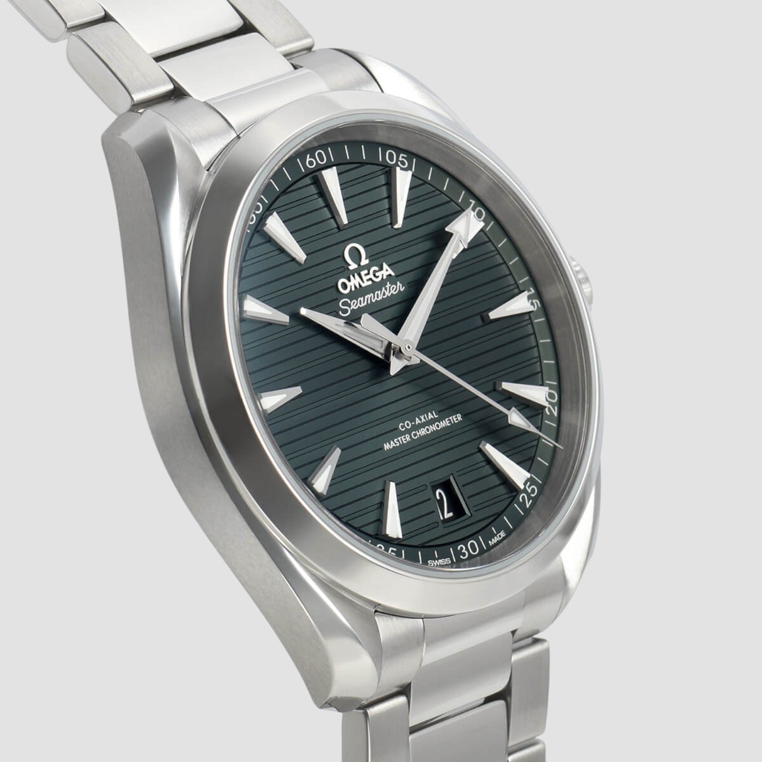 Seamaster Aqua Terra Co-Axial Master Green Dial SS / SS 41mm