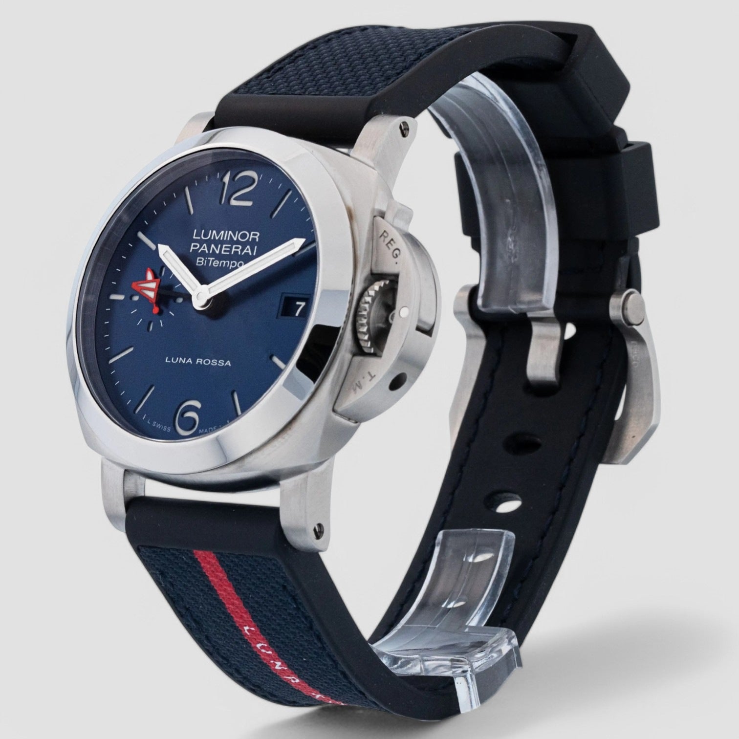 Luminor Quaranta Bitempo Luna Rossa