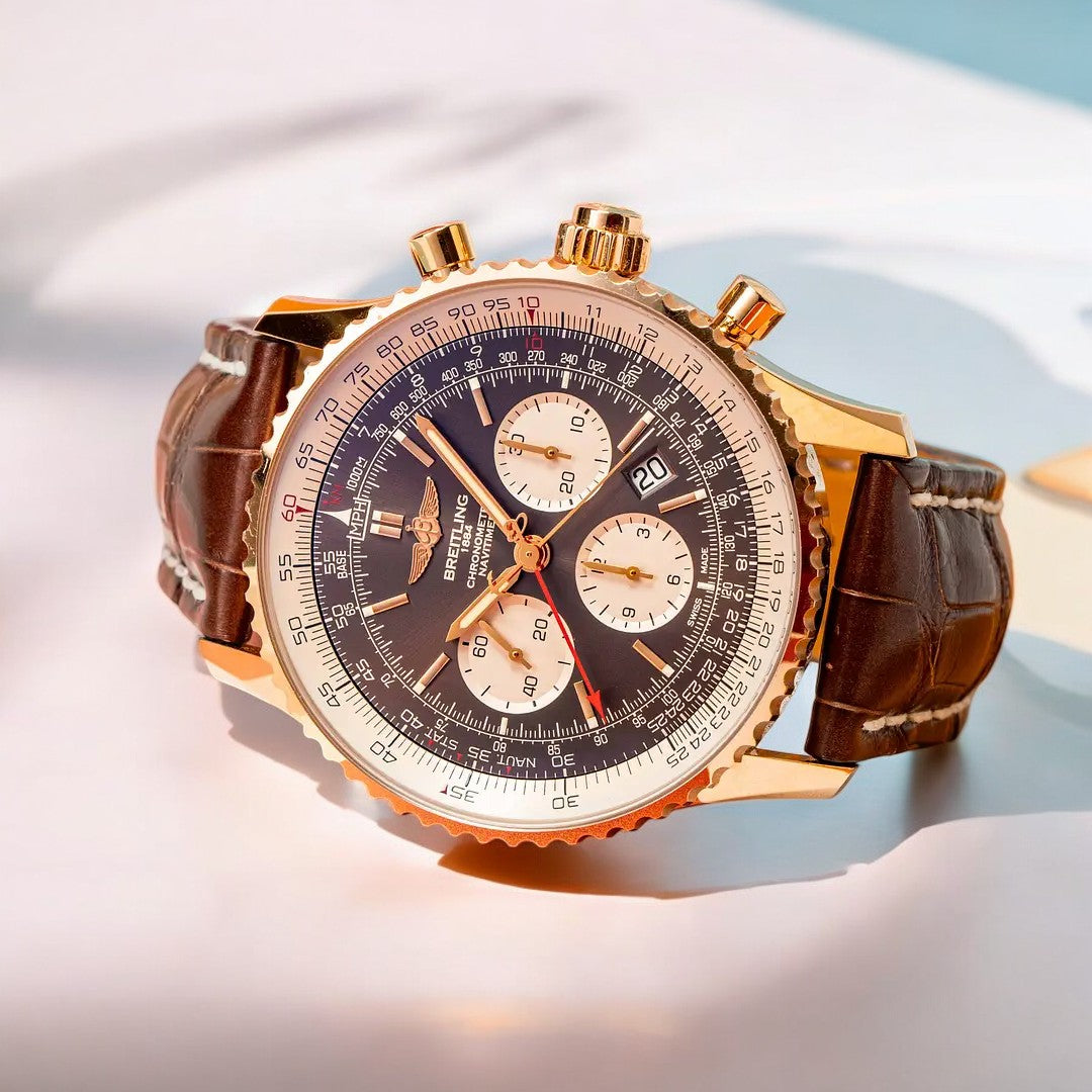 Navitimer Rattrapante Chronograph Rose Gold 45mm – Limited Edition