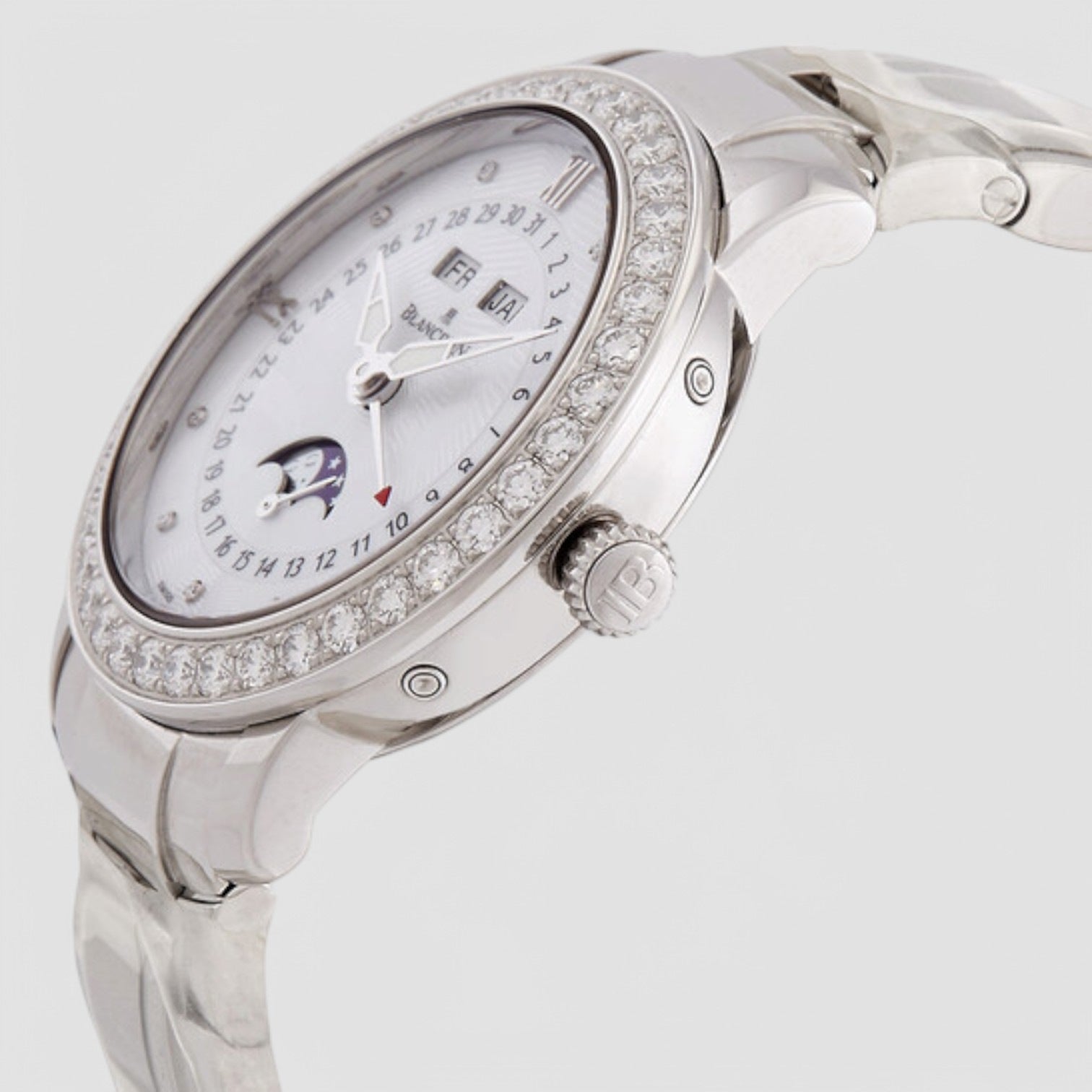 Automatic Moon Phase Complete Calendar Ladies Watch