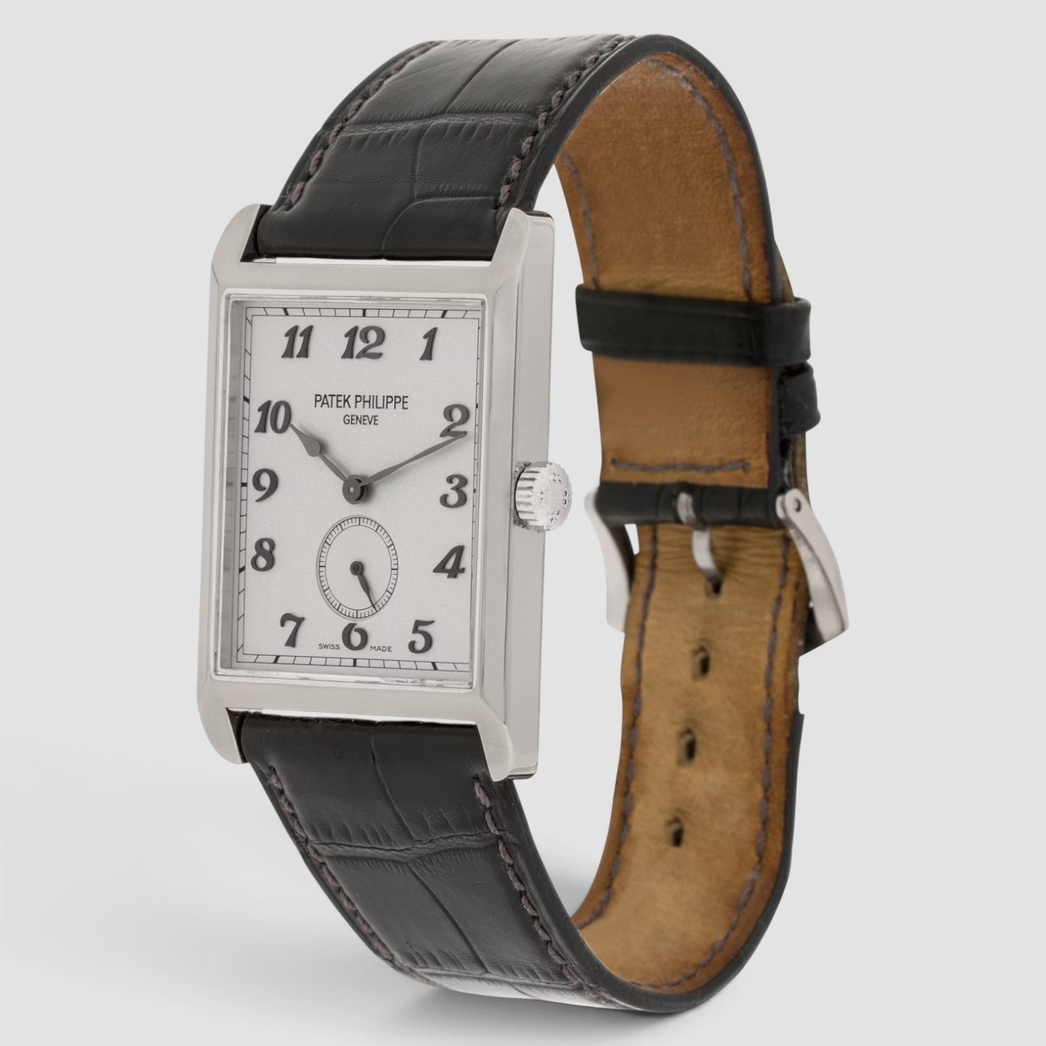 Gondolo 18K White Gold Silver Dial