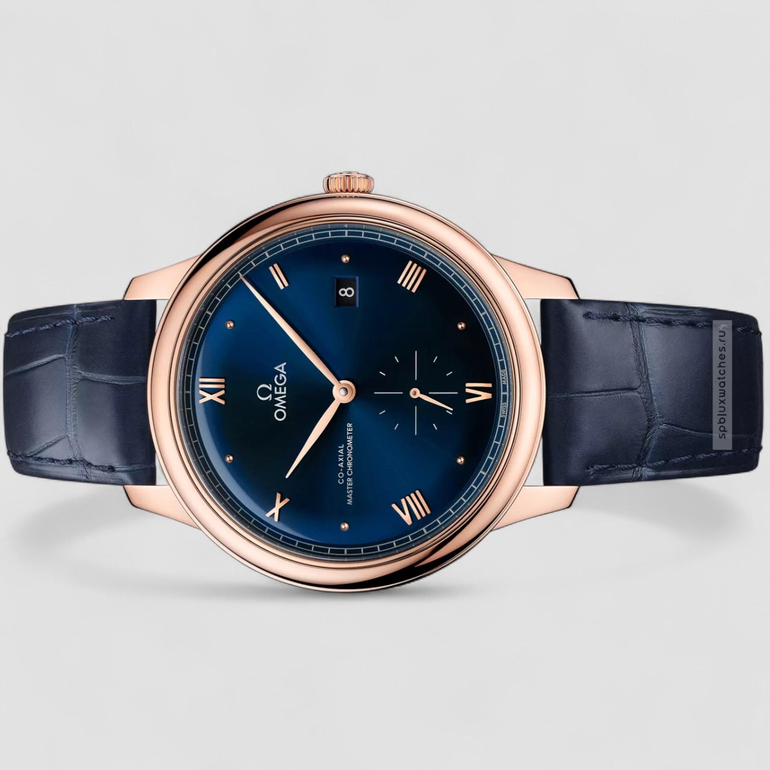 De Ville Prestige COAXIAL Cadran Bleu 41 mm
