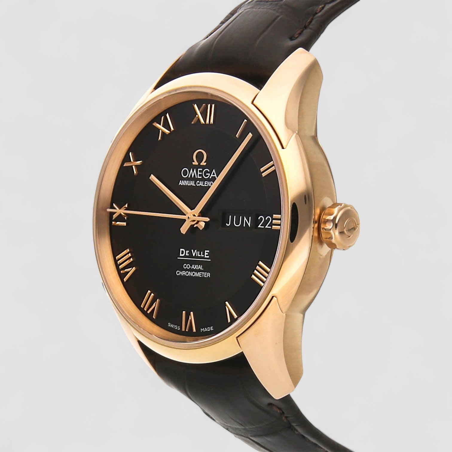 De Ville Brown Dial Men's Watch