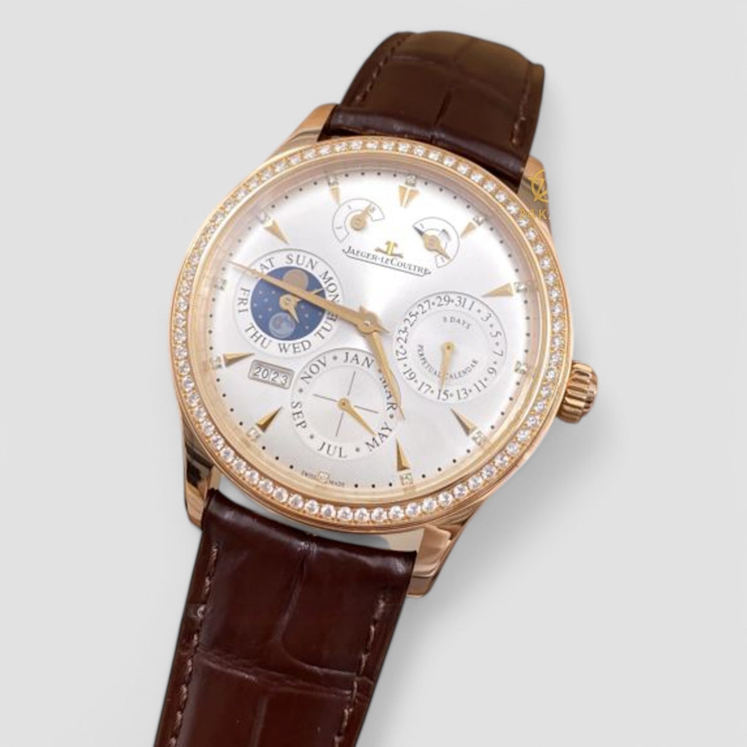 Master Eight Days Perpetual 40 Men's Watch