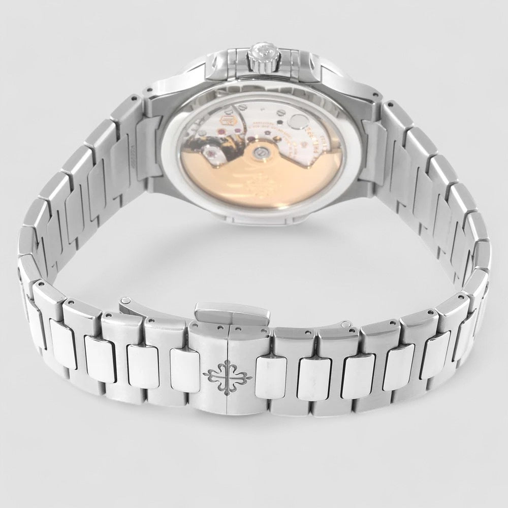 Nautilus Ladies Stainless Steel Silver Opaline