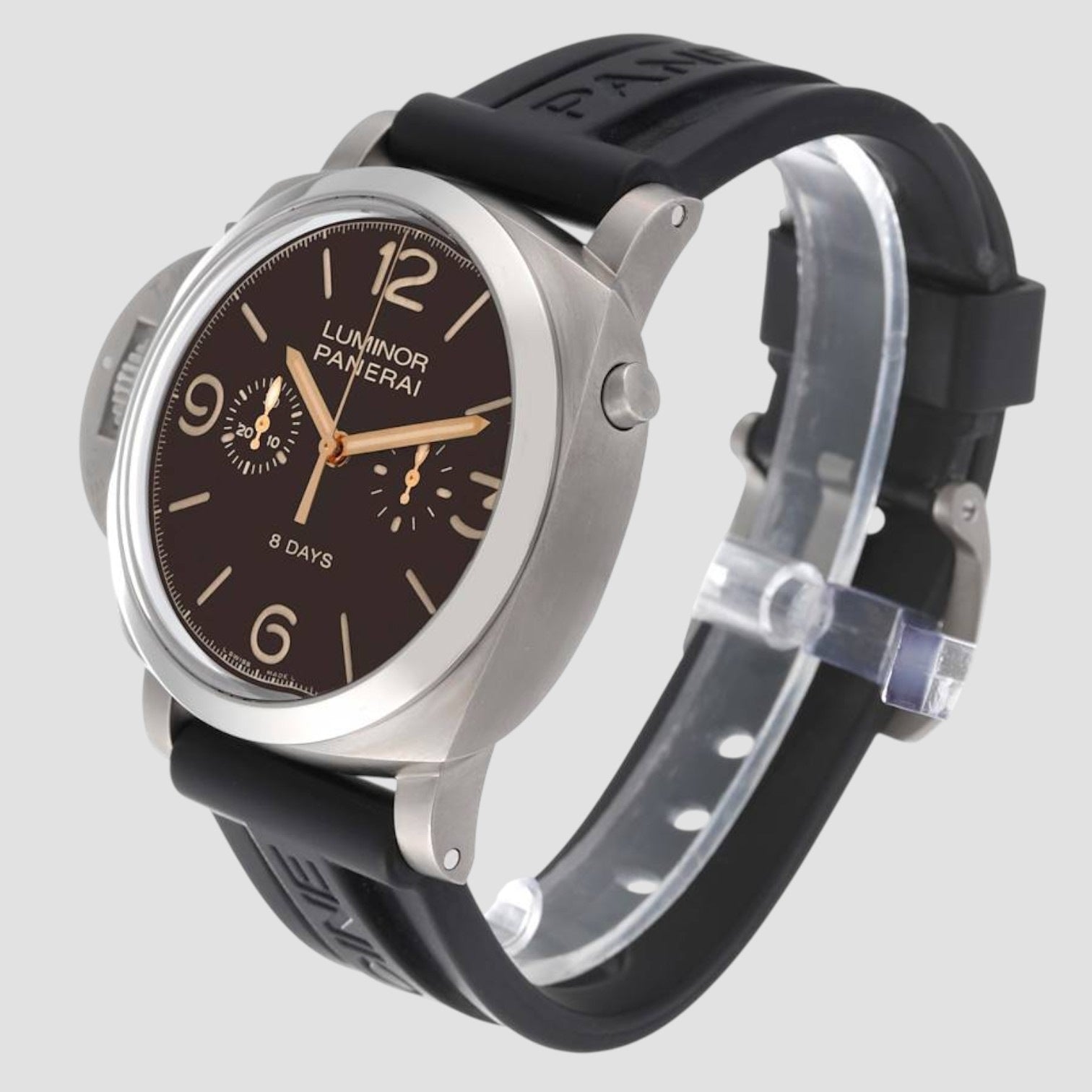 Luminor 1950 Chrono Monopulsate Left Handed Titanium Mens Watch