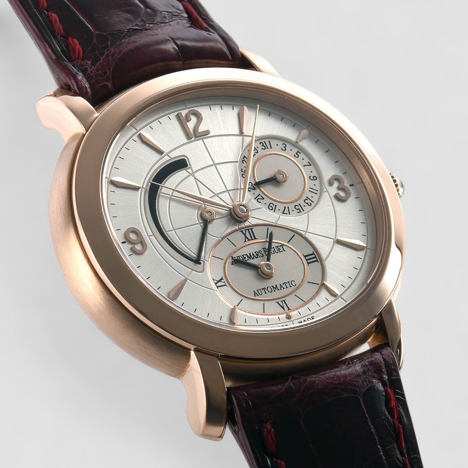 Millenary Dual Time Power Reserve Mens Watch