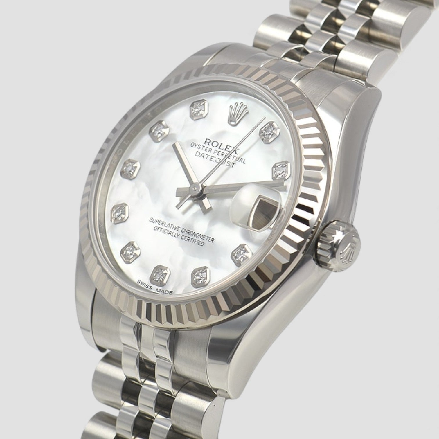 Datejust Mother of Pearl Diamond Dial