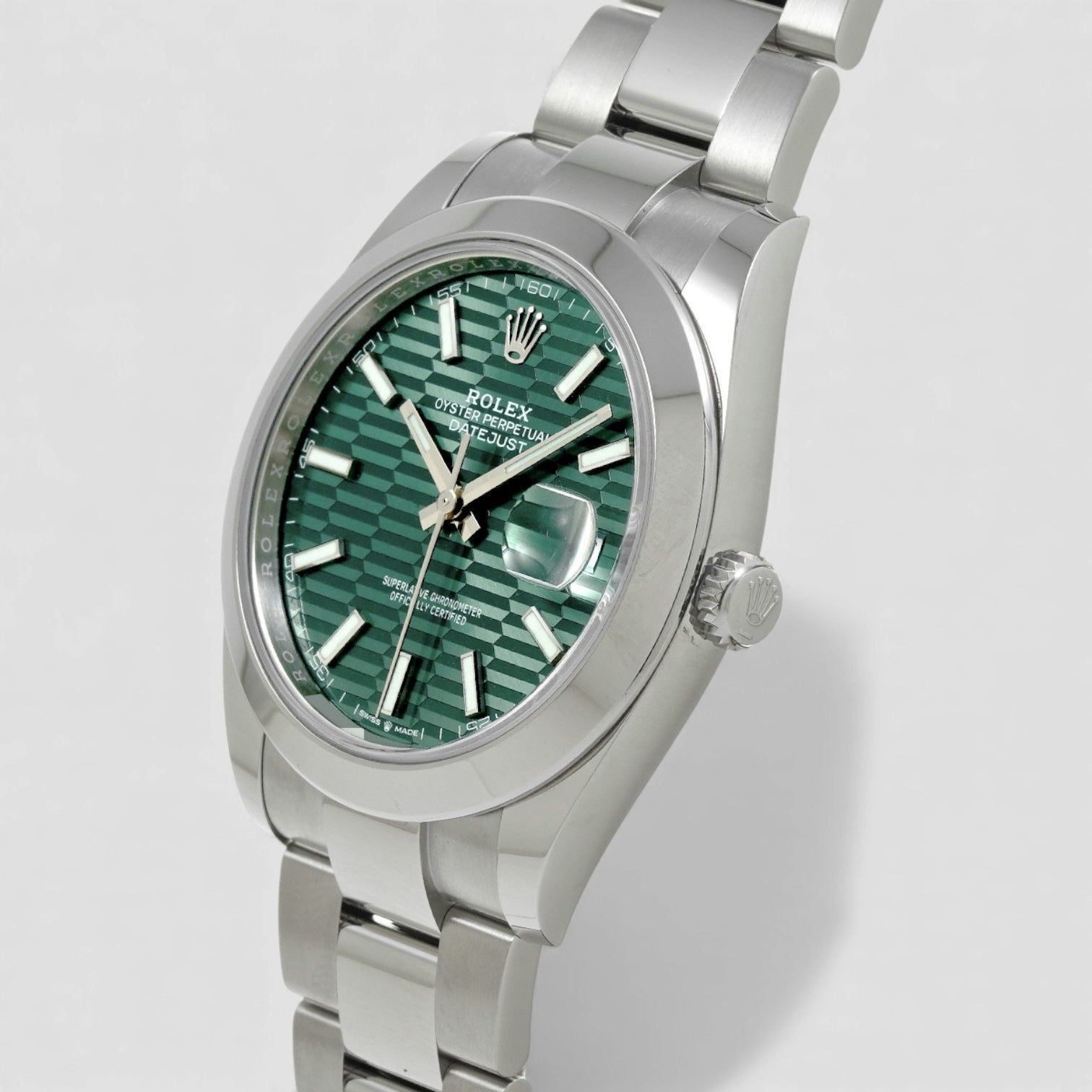 Datejust 41 Green/Steel Ø41 mm