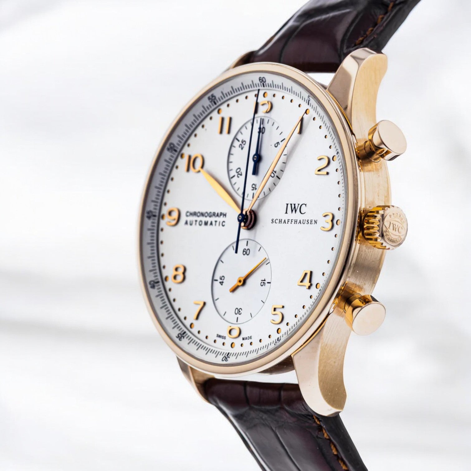 Portugieser Chronograph 18K Rose Gold / Silver Dial