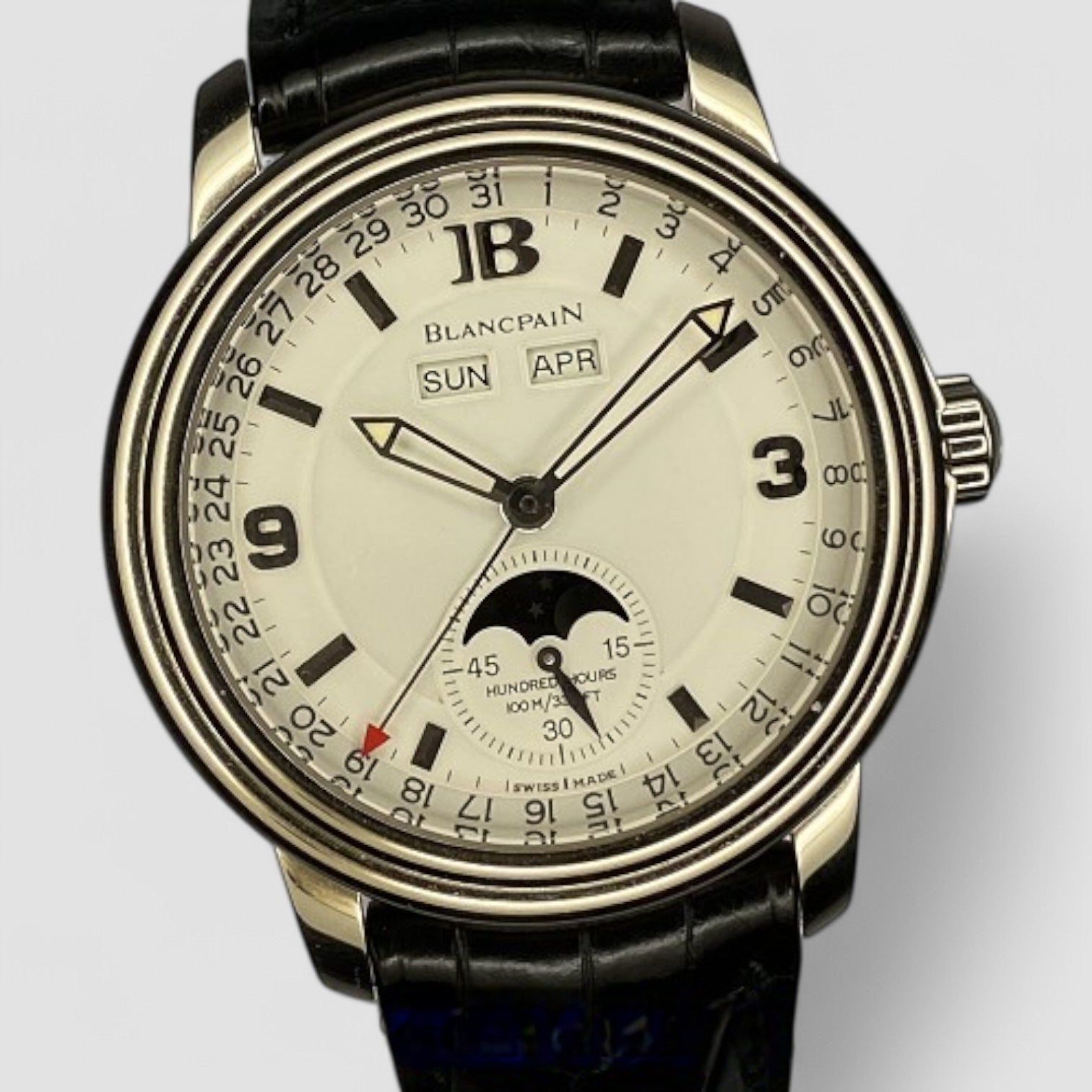 Leman Moonphase & Complete Calendar Mens Watch