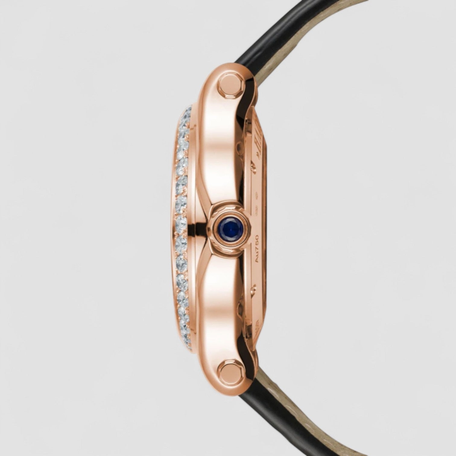 Happy Sport Silver Guilloche Dial Ladies Watch