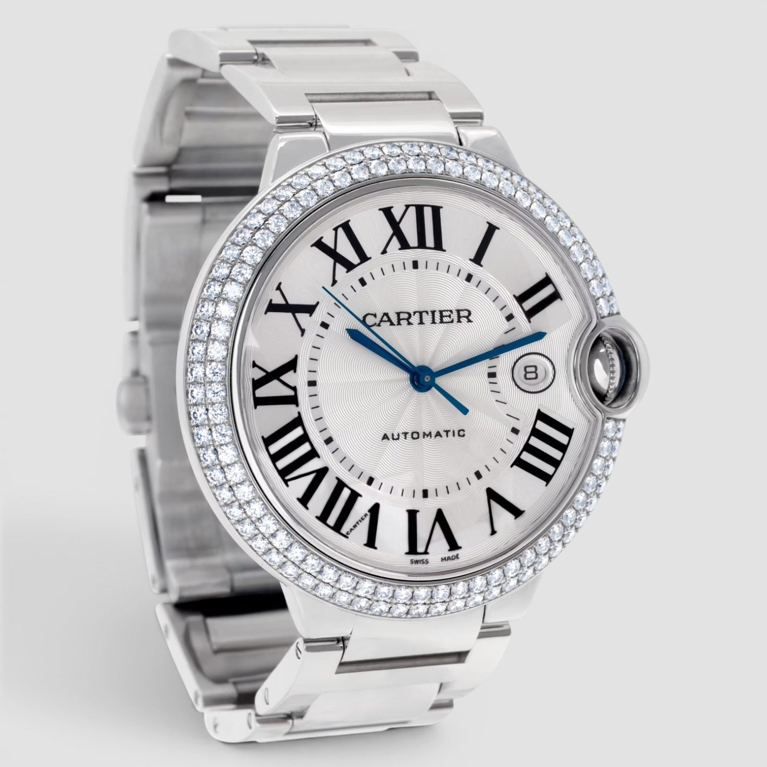 Ballon Bleu Diamond Bezel 18k 42mm