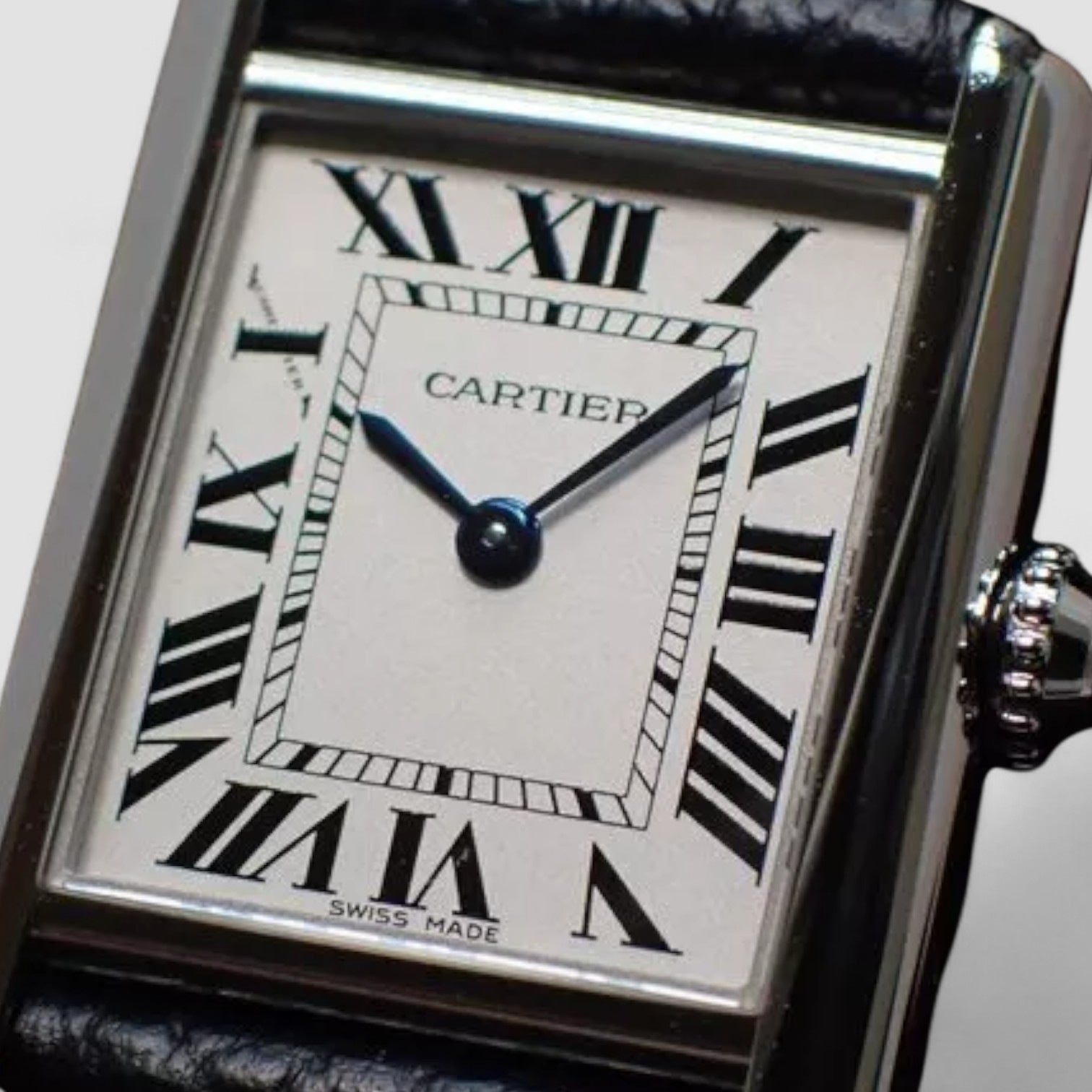 Tank Must SM Solar Beat Leather Strap Women's Watch