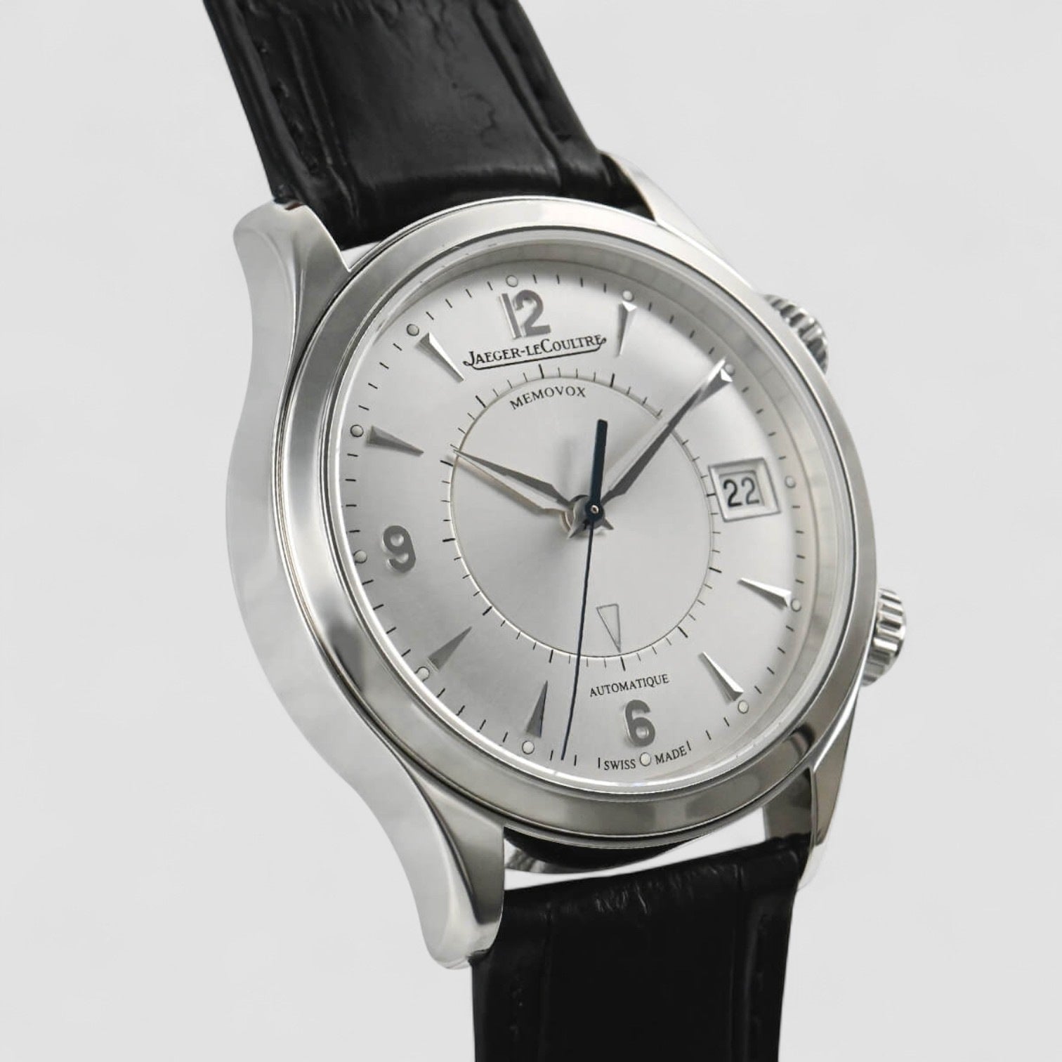Master Memovox SS Silver Dial