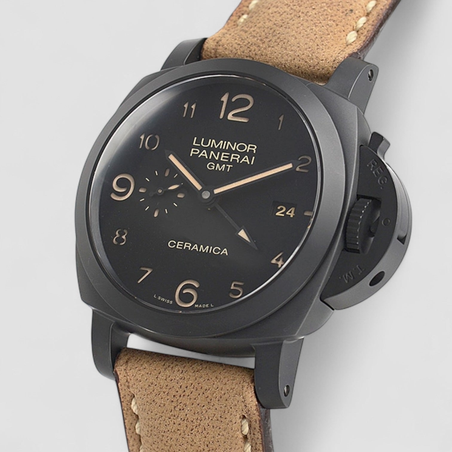 Luminor 1950 3 Day GMT Black Ceramic