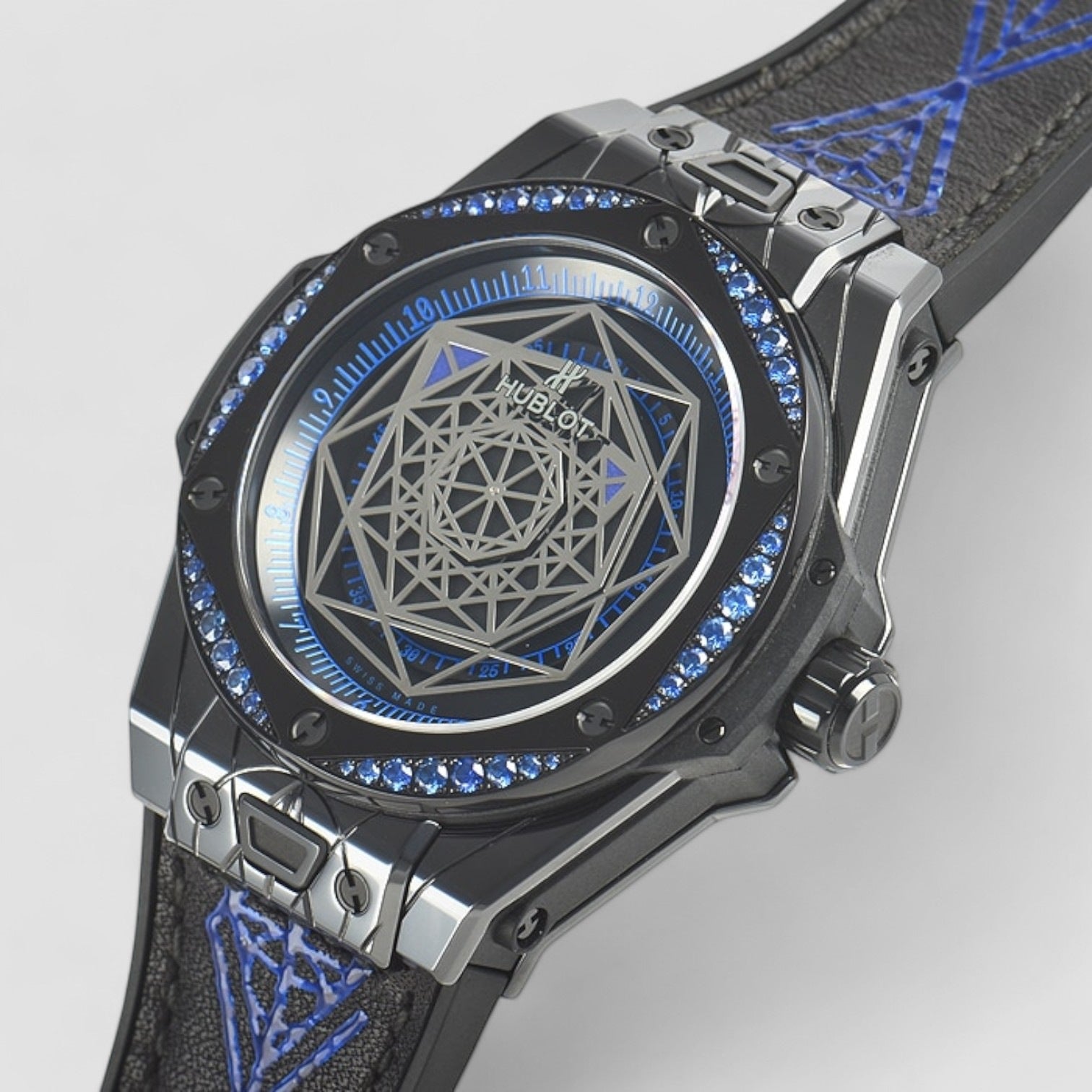 Big Bang Sang Bleu All Black Blue 39 mm