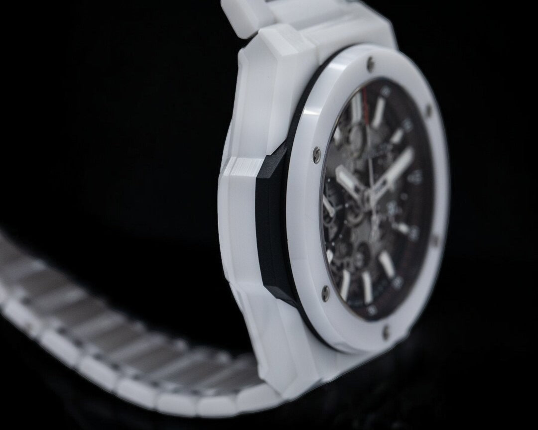Big Bang White Ceramic Skeleton Dial