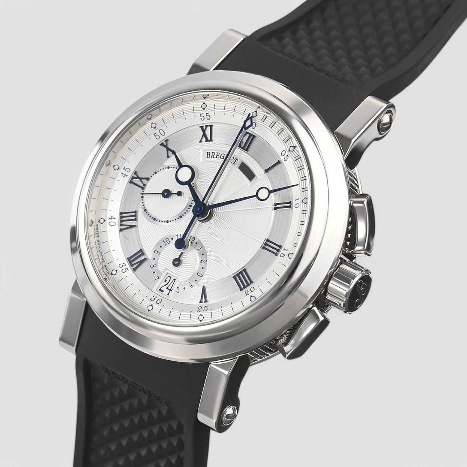 Marine Chronograph 18K White Gold
