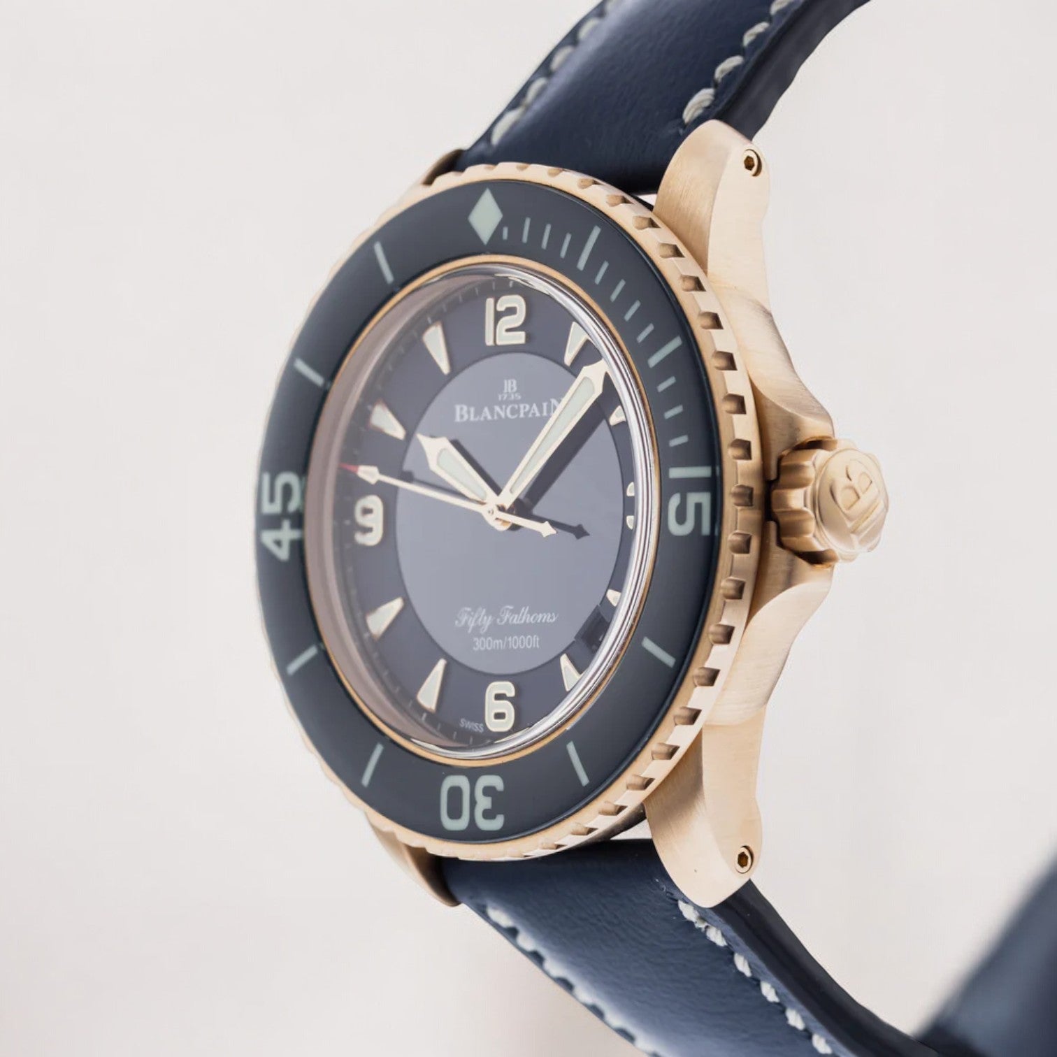 Fifty Fathoms Blue DIal / 18K Rose Gold