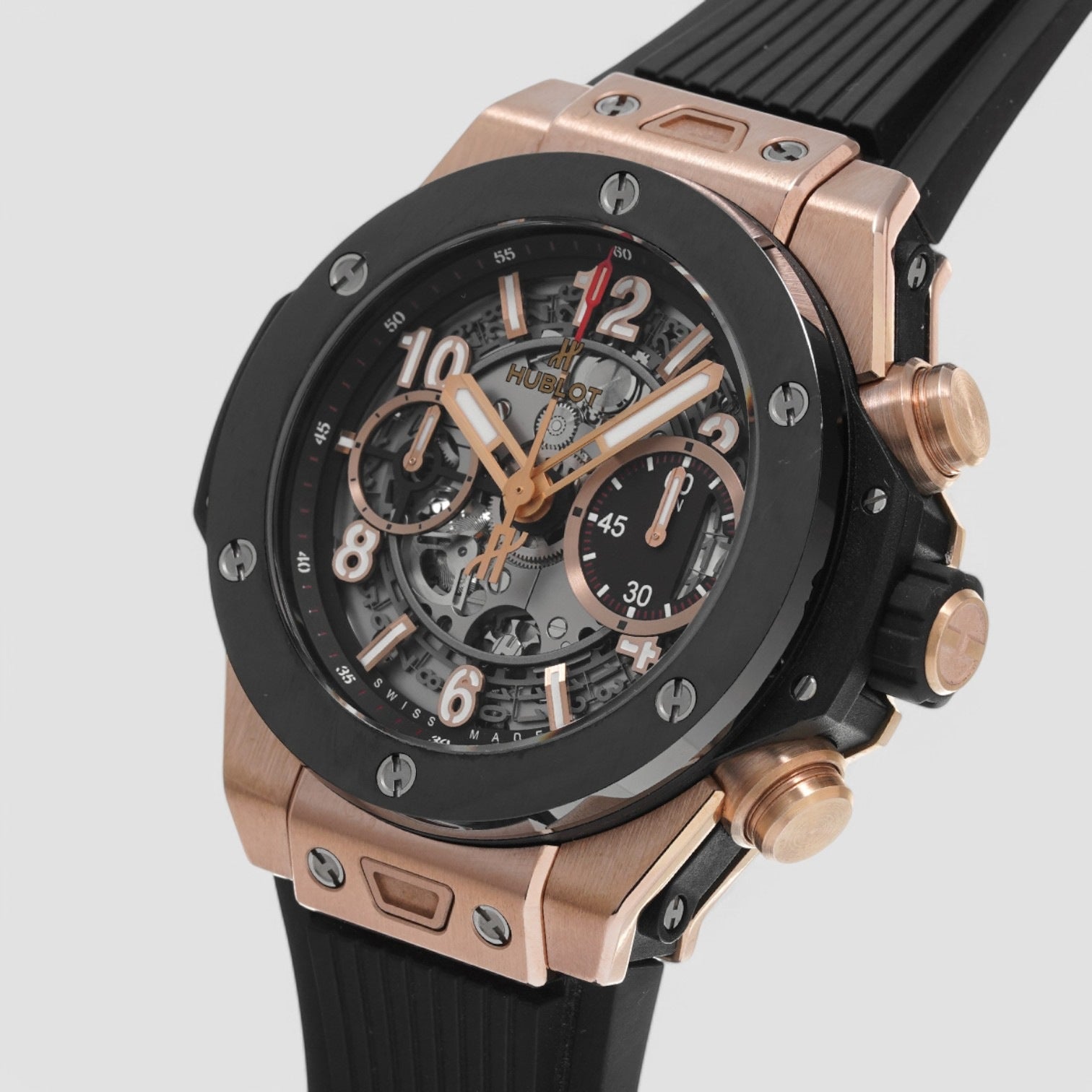 Big Bang Unico King Gold Ceramic Skeleton 42mm