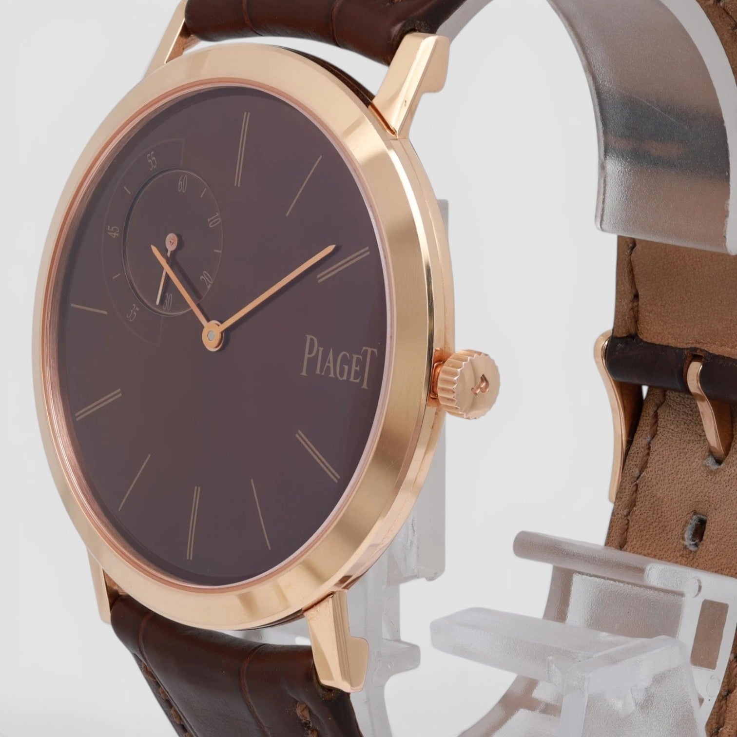 Altiplano 40mm 18K Rose Gold Brown Dial