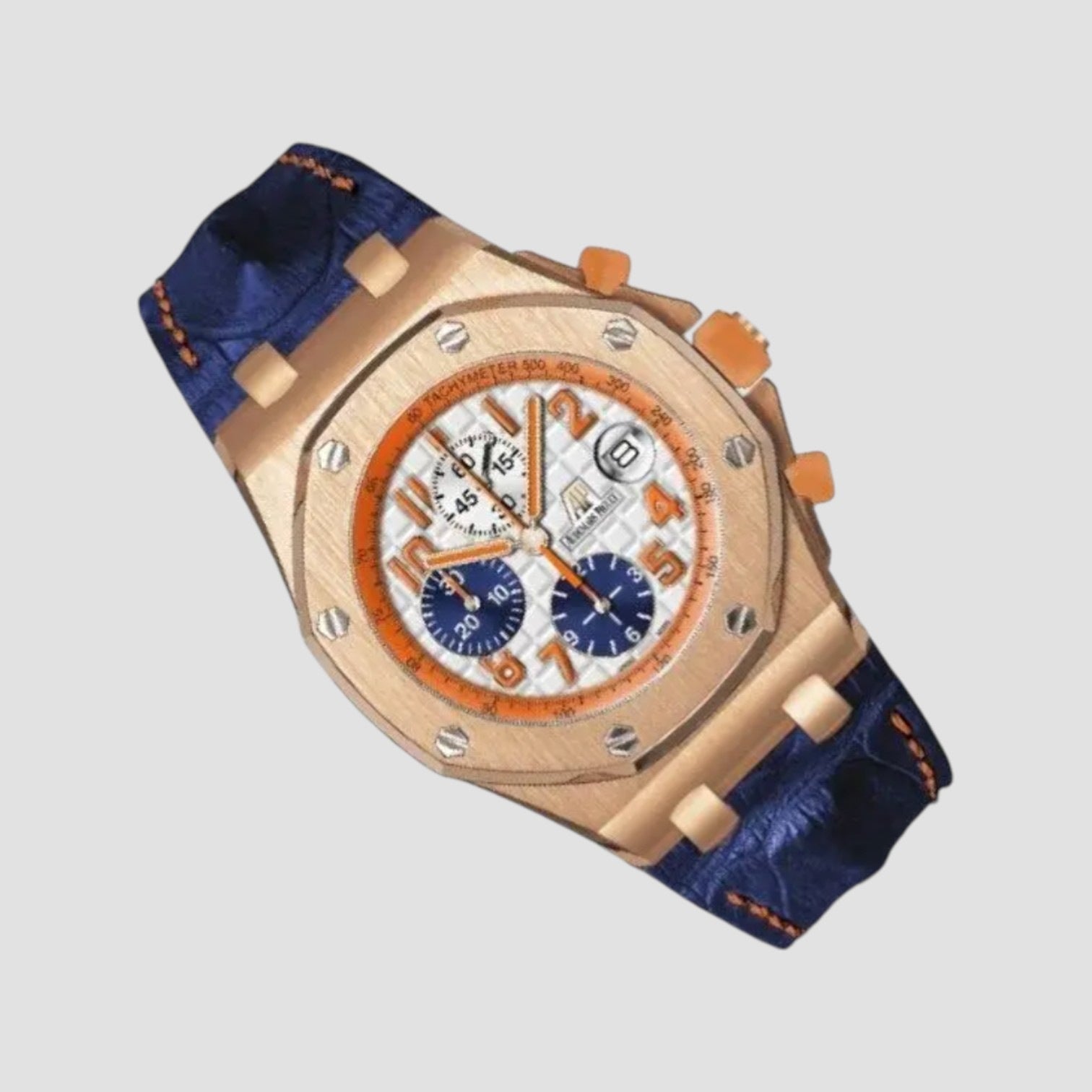 Royal Oak Offshore Méga Tapisserie Nickname Dial Pink Gold US Boutique Self Winding