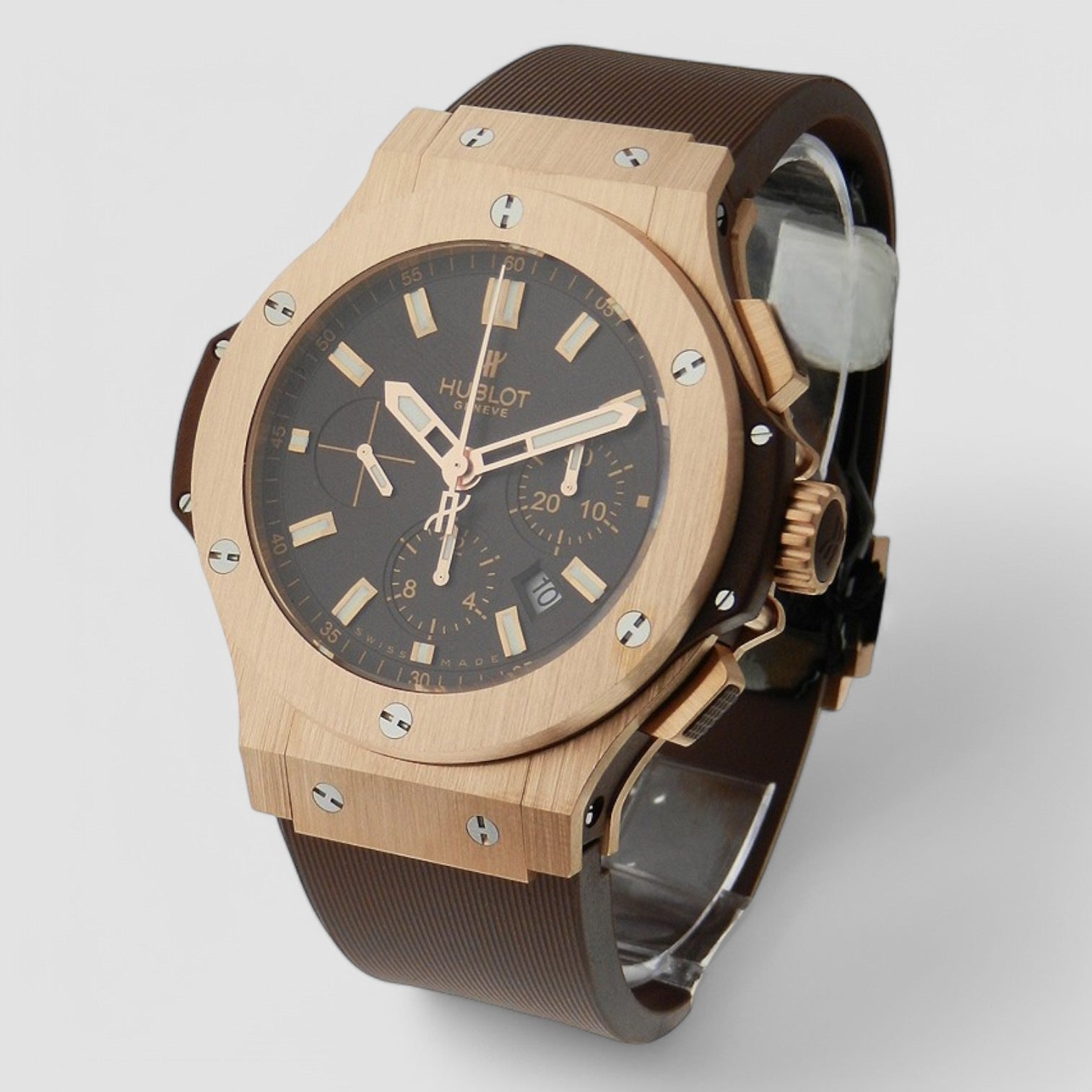 Big Bang Cappuccino Gold Men's watch